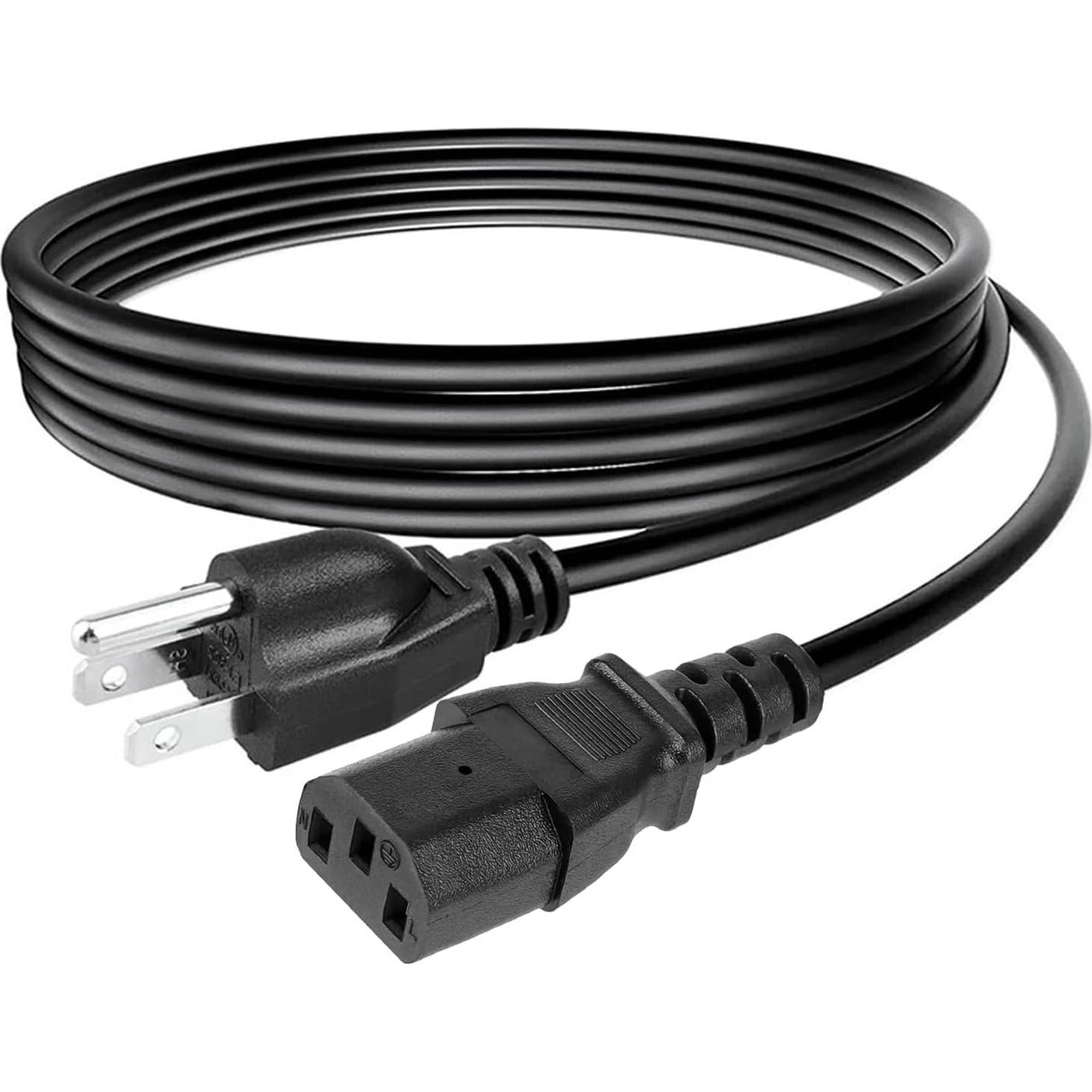 Cable de Alimentación AC 1.83m 18AWG para TV y Cintas de Correr