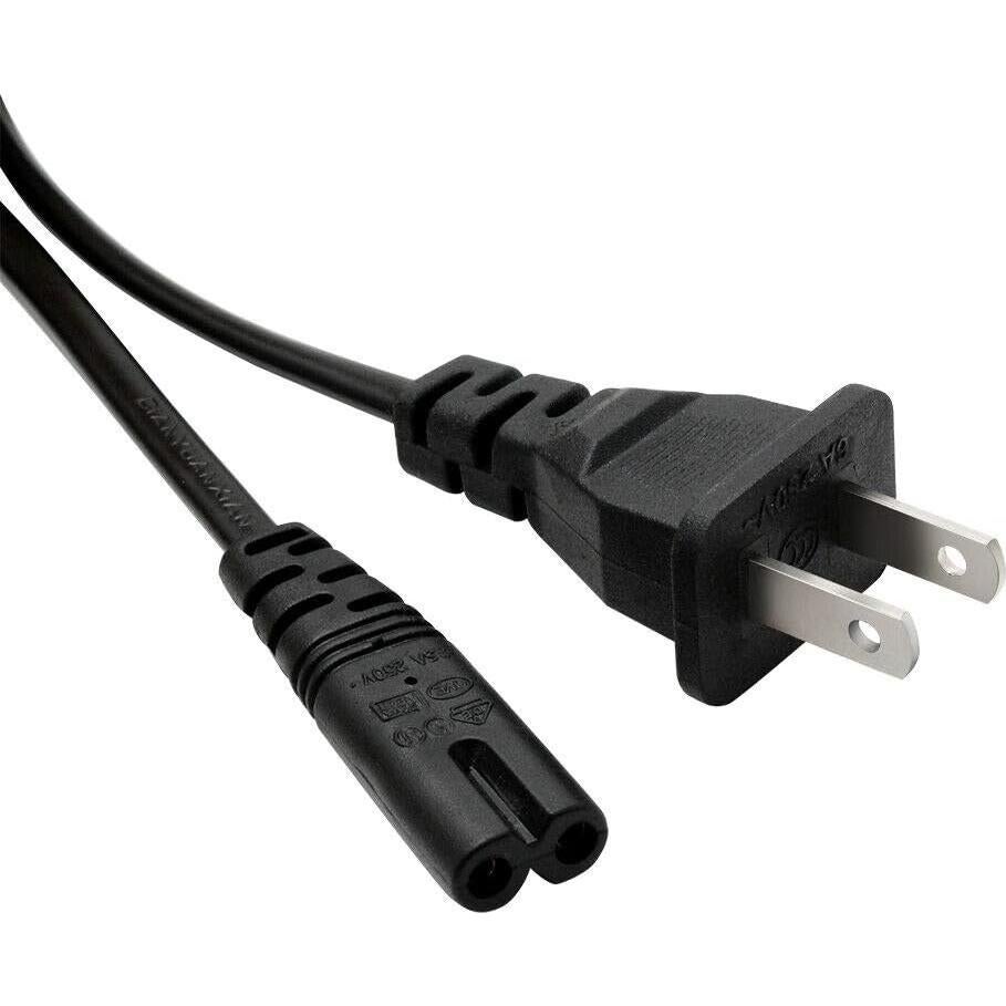 Cable de Alimentación 2 Clavijas 1.5m NTQinParts para TV Vizio