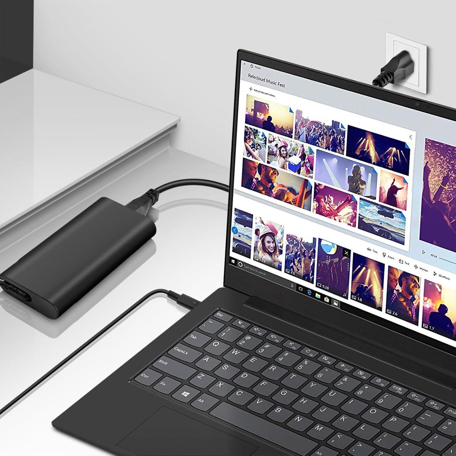 Cargador USB-C 65W HIBBO para Laptop HP y Dell