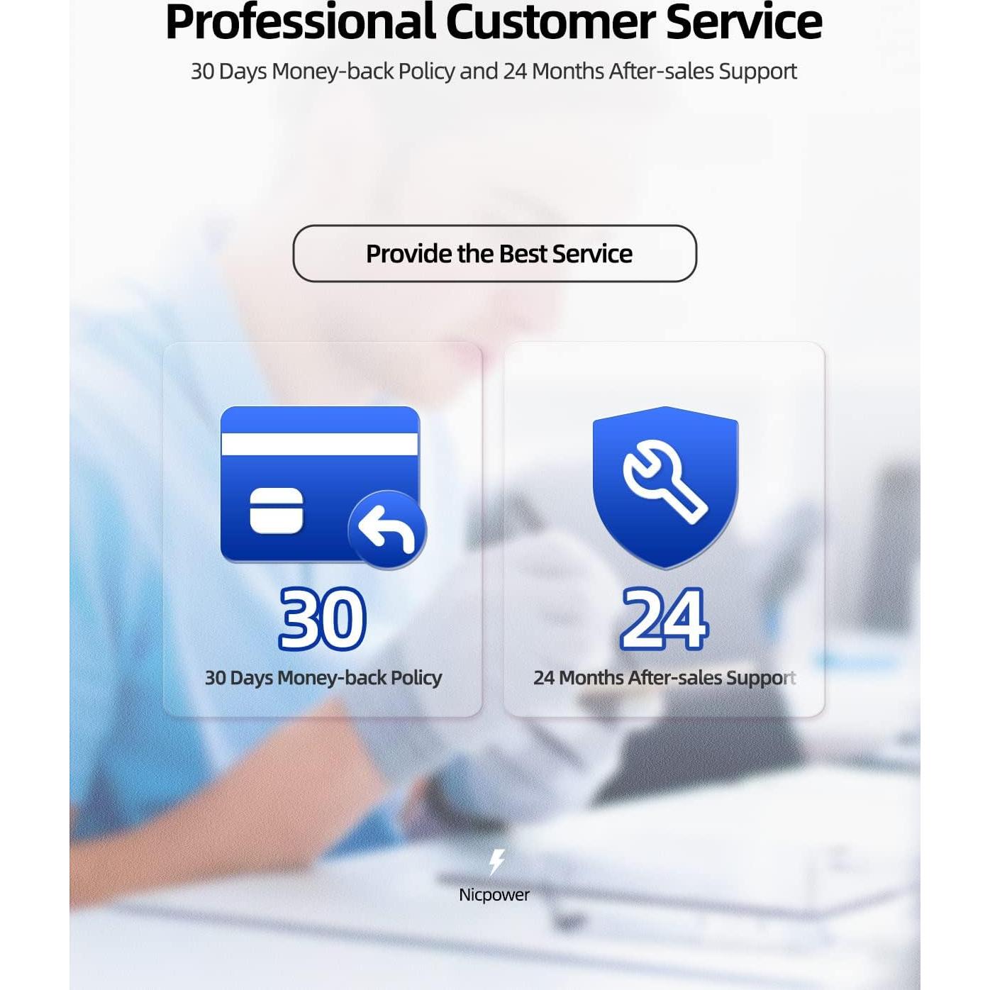 Cargador USB Tipo C 45W Nicpower para Samsung Chromebook