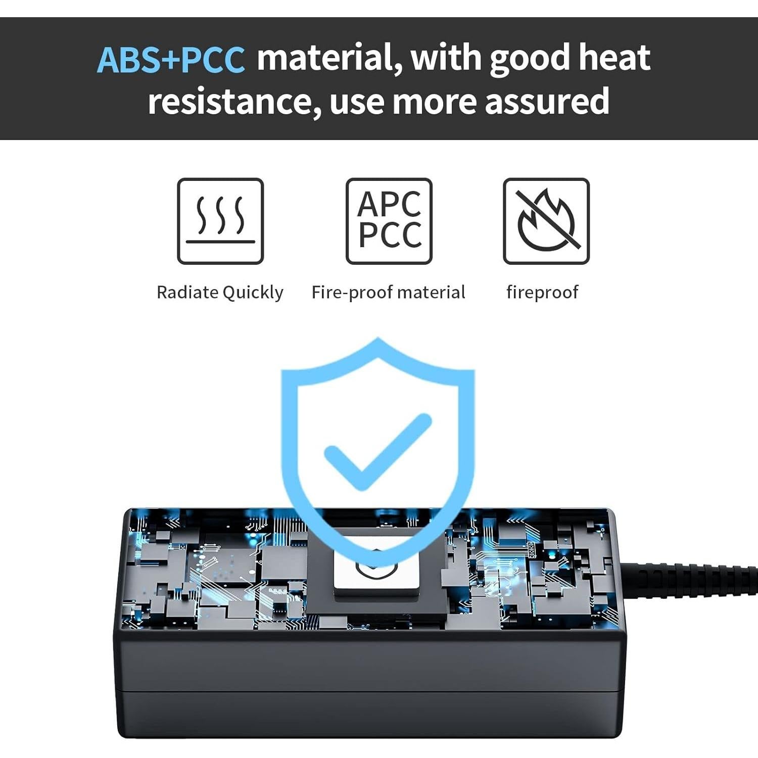 Cargador 45W HP para Laptop con Punta Azul 19.5V 2.31A