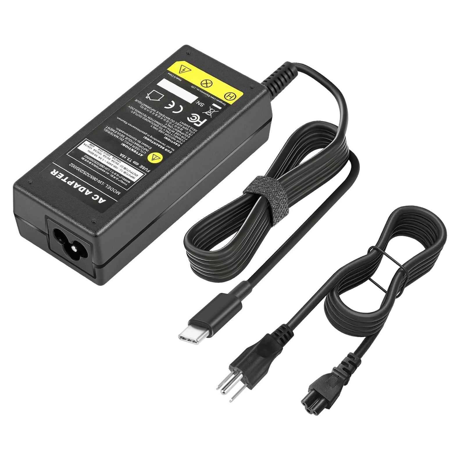 Cargador USB Tipo C 65W TREE.NB para Lenovo y Dell