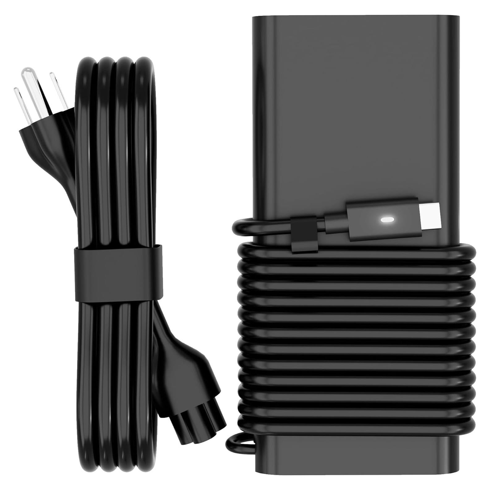 Cargador USB-C 130W NELEBUTO para Dell XPS, Latitude, Precision