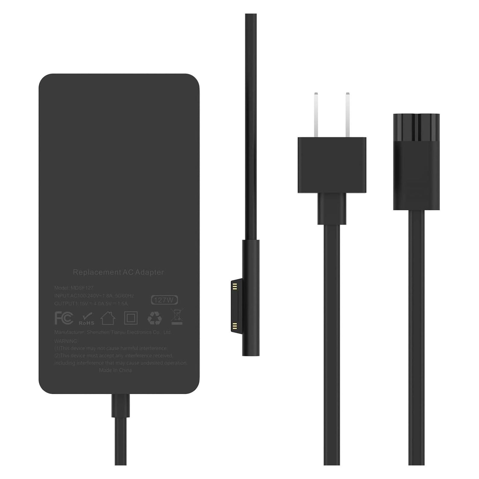 Cargador 127W MARSDOCK para Microsoft Surface Book 3/2/1