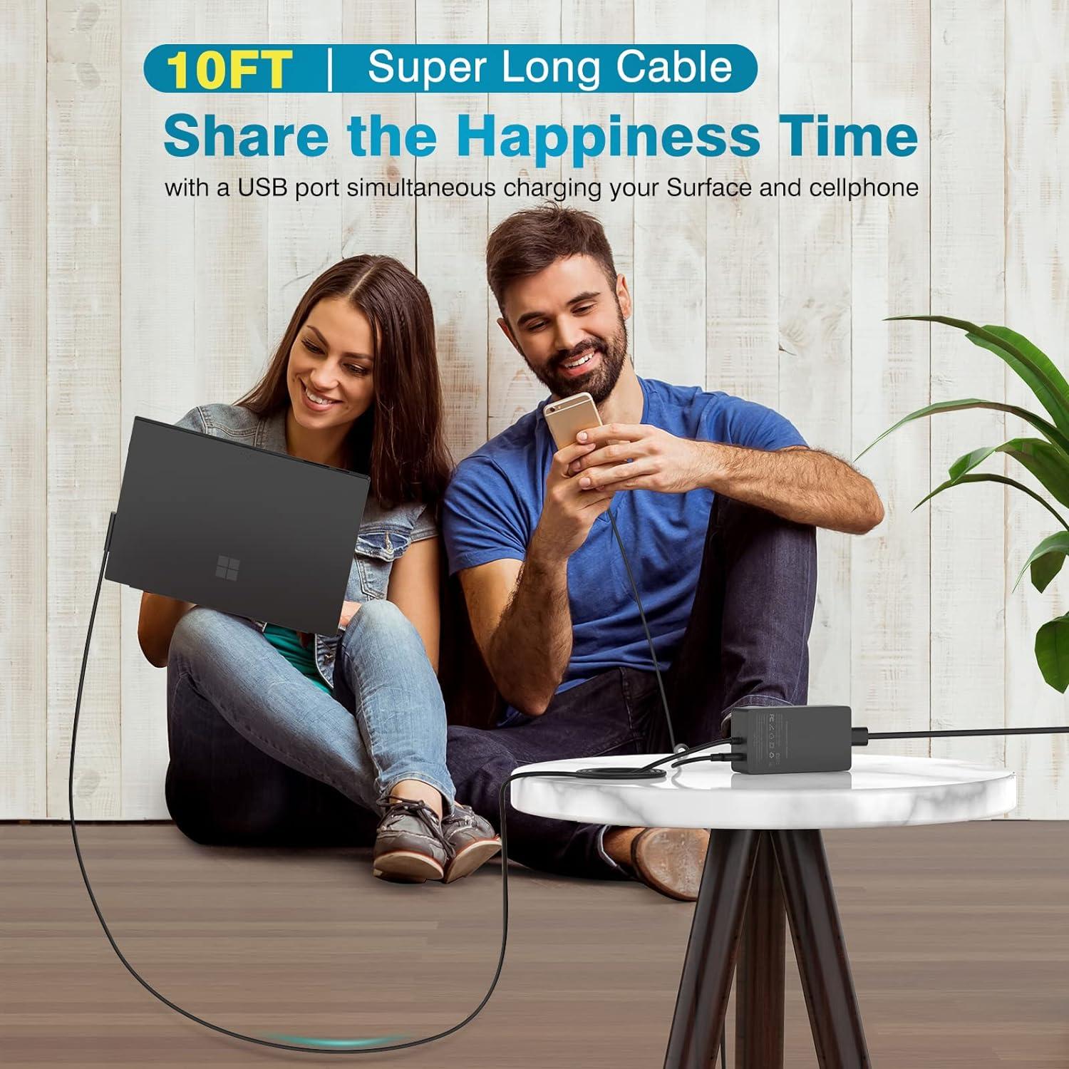 Cargador 127W MARSDOCK para Microsoft Surface Book 3/2/1