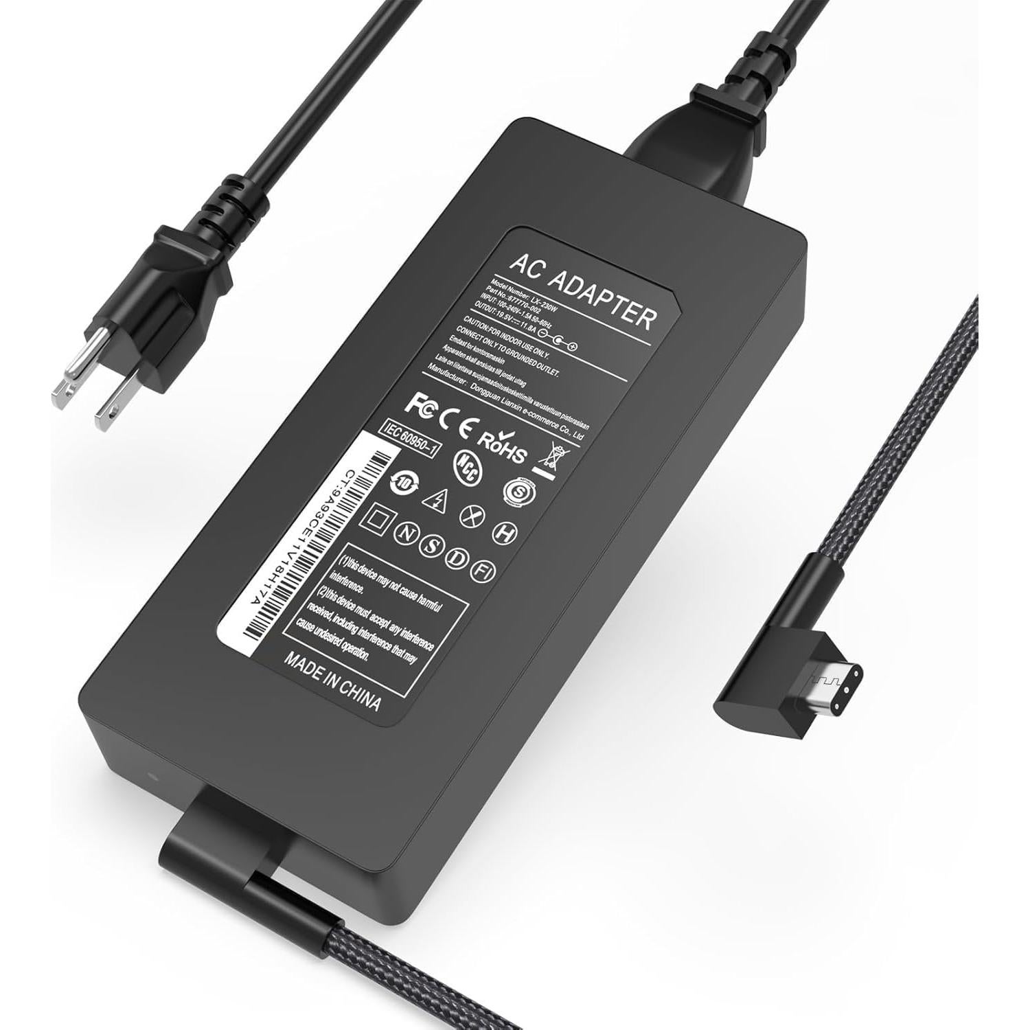 Cargador de Laptop 230W Razer Blade 14 15 16 17 18 19.5V 11.8A