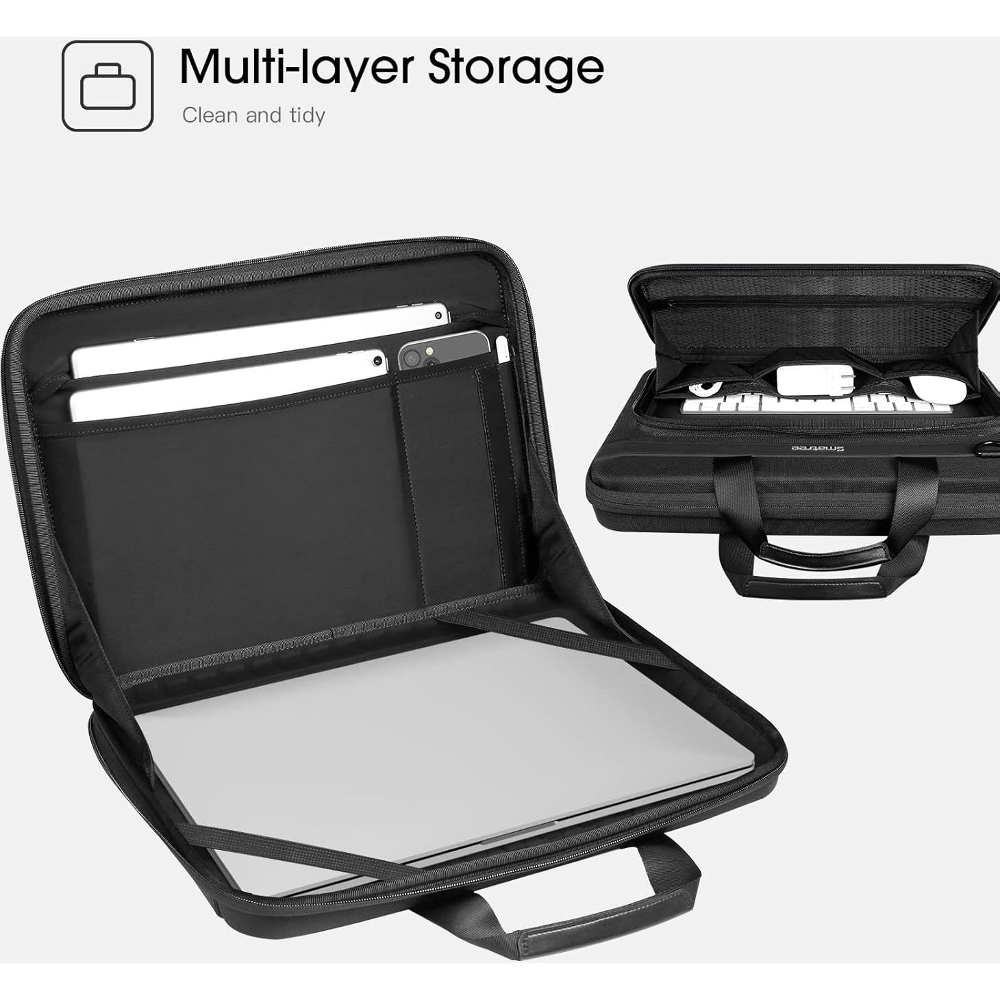 Bolsa Dura para Laptop de Juegos Smatree 18 Pulgadas Negra