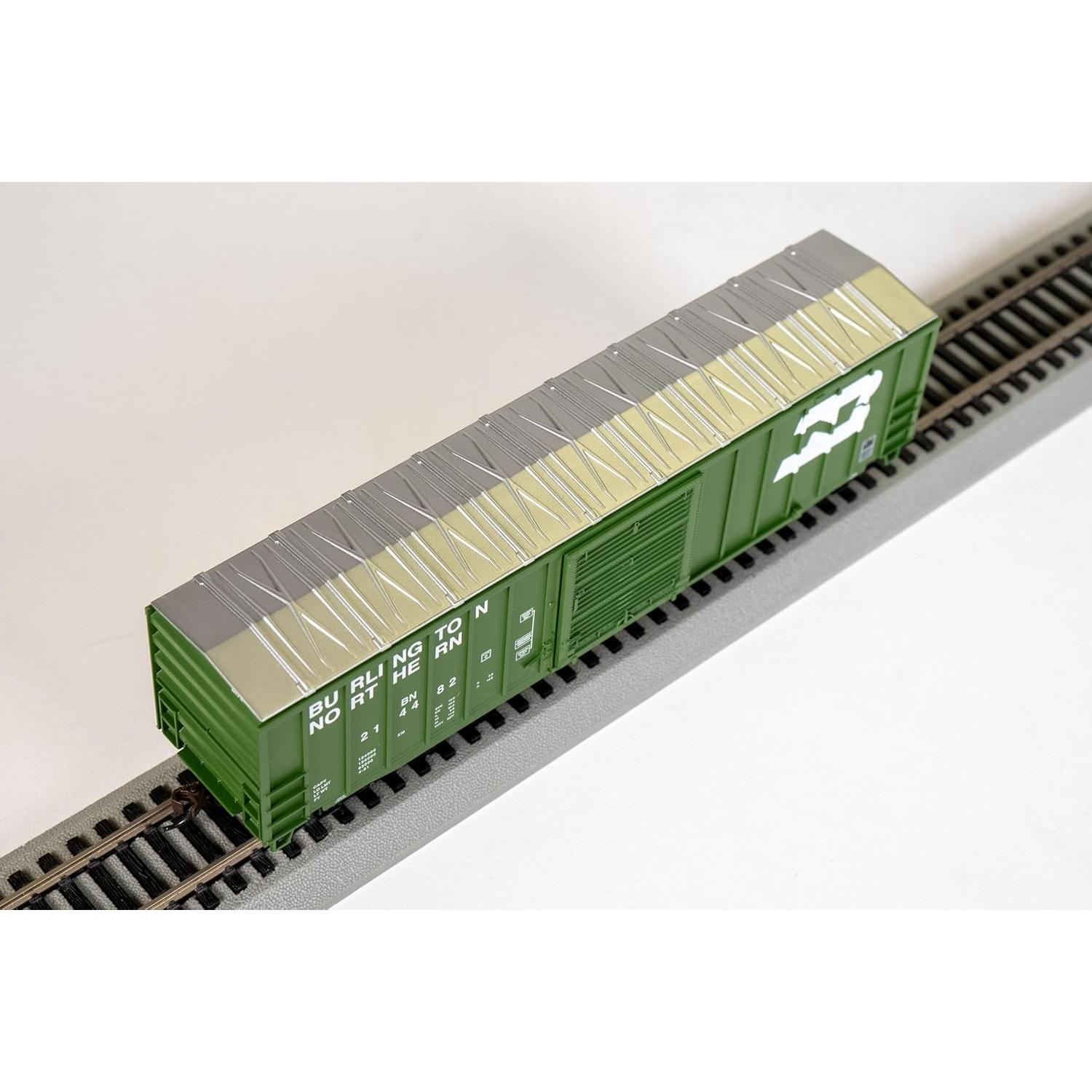 Vagón de Carga HO Bachmann Burlington Northern con LED