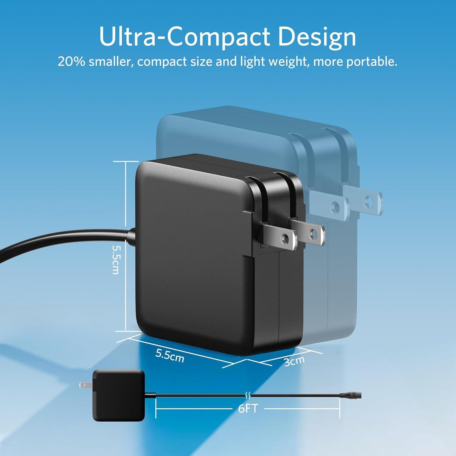 Cargador Universal para Laptop Belker 90W Carga Rápida