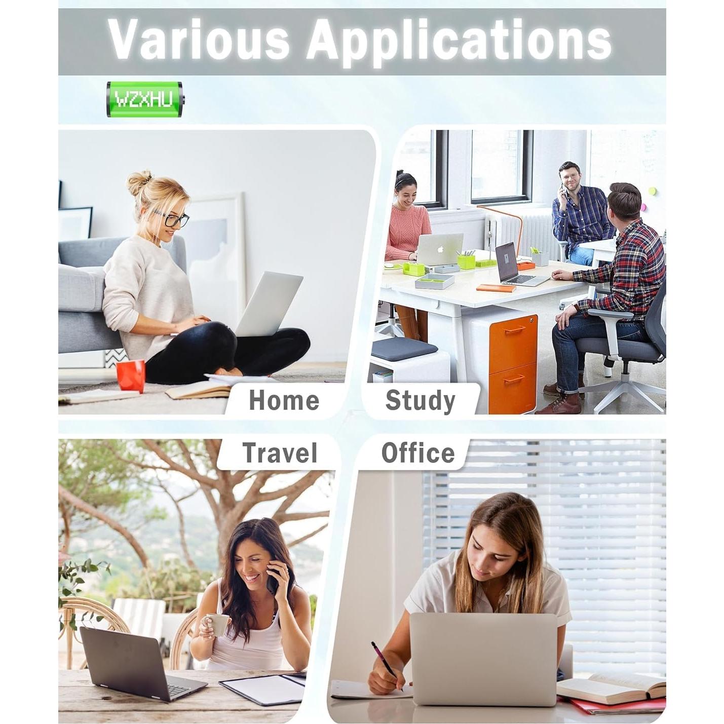 Cargador USB C 65W WZXHU para Laptop Lenovo ThinkPad Yoga