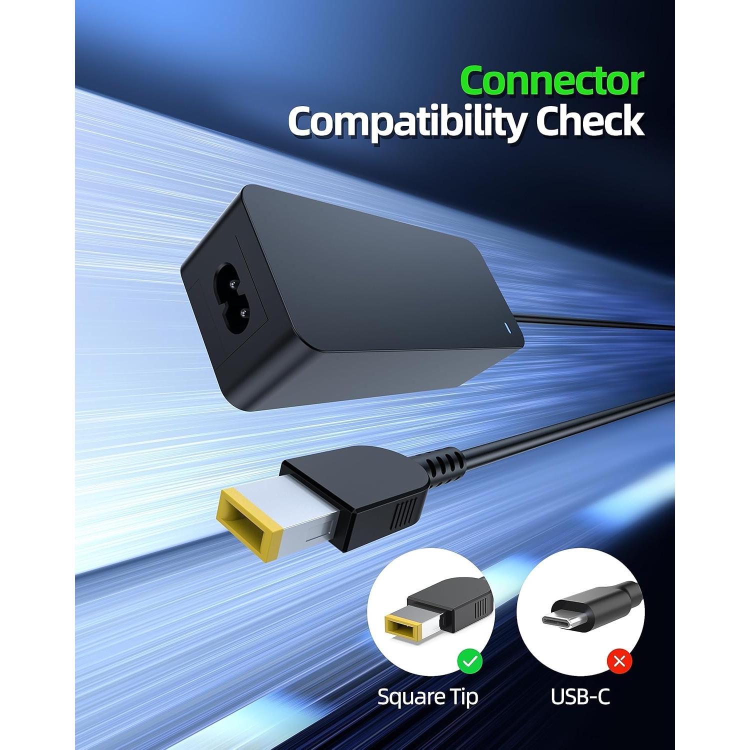 Cargador Lenovo ThinkPad 65W 45W Adaptador AC DEXPT