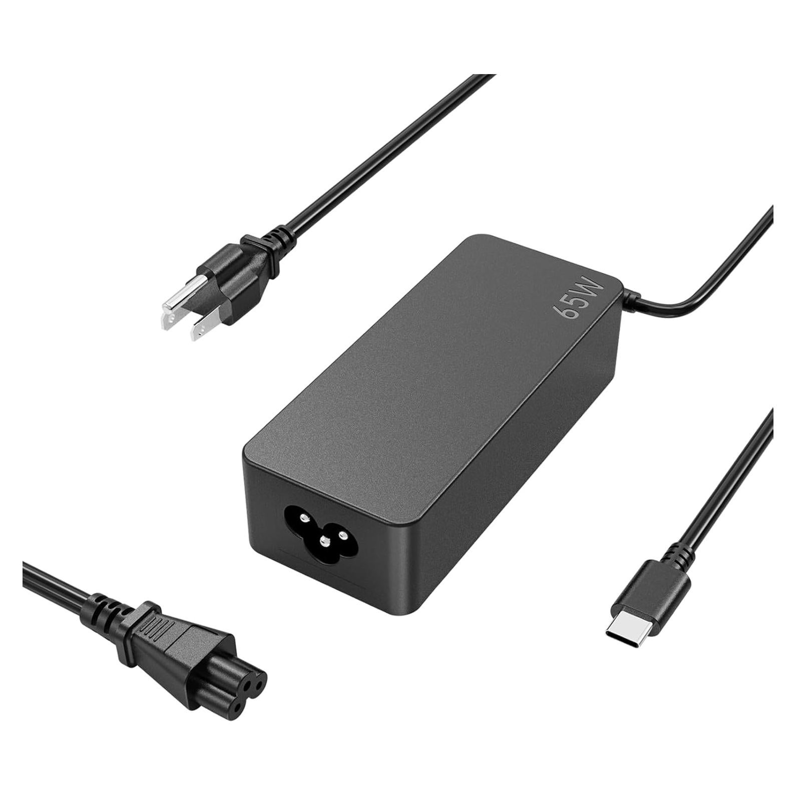Cargador USB-C 65W Lenovo ThinkPad Yoga Chromebook Tipo C