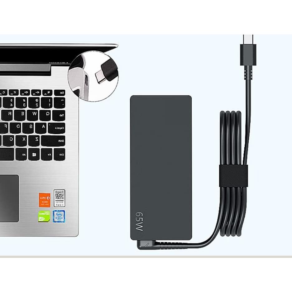 Cargador USB-C 65W Lenovo ThinkPad Yoga Chromebook Tipo C