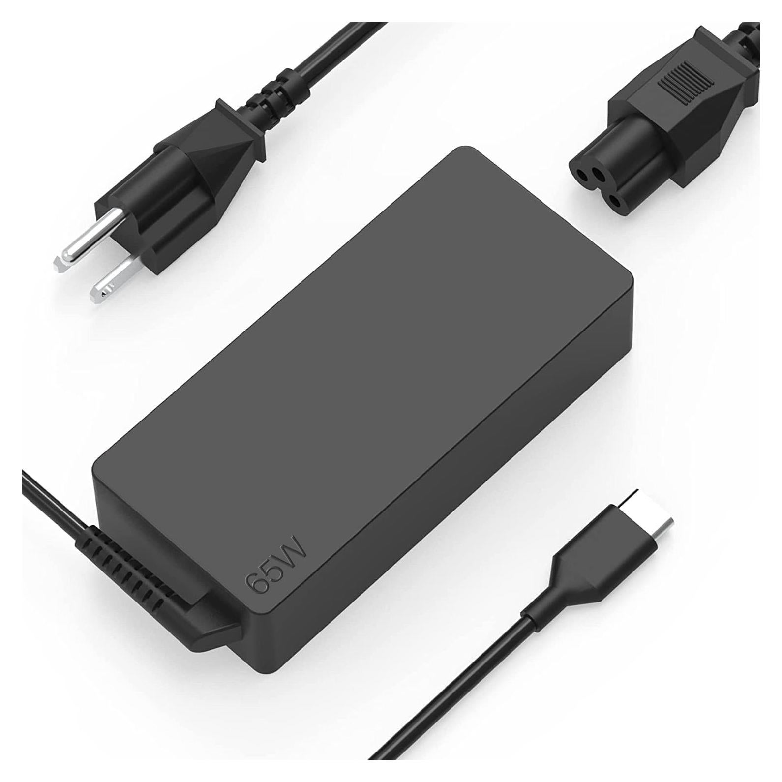 Cargador USB C 65W BULL-TECH para Lenovo ThinkPad y Chromebook