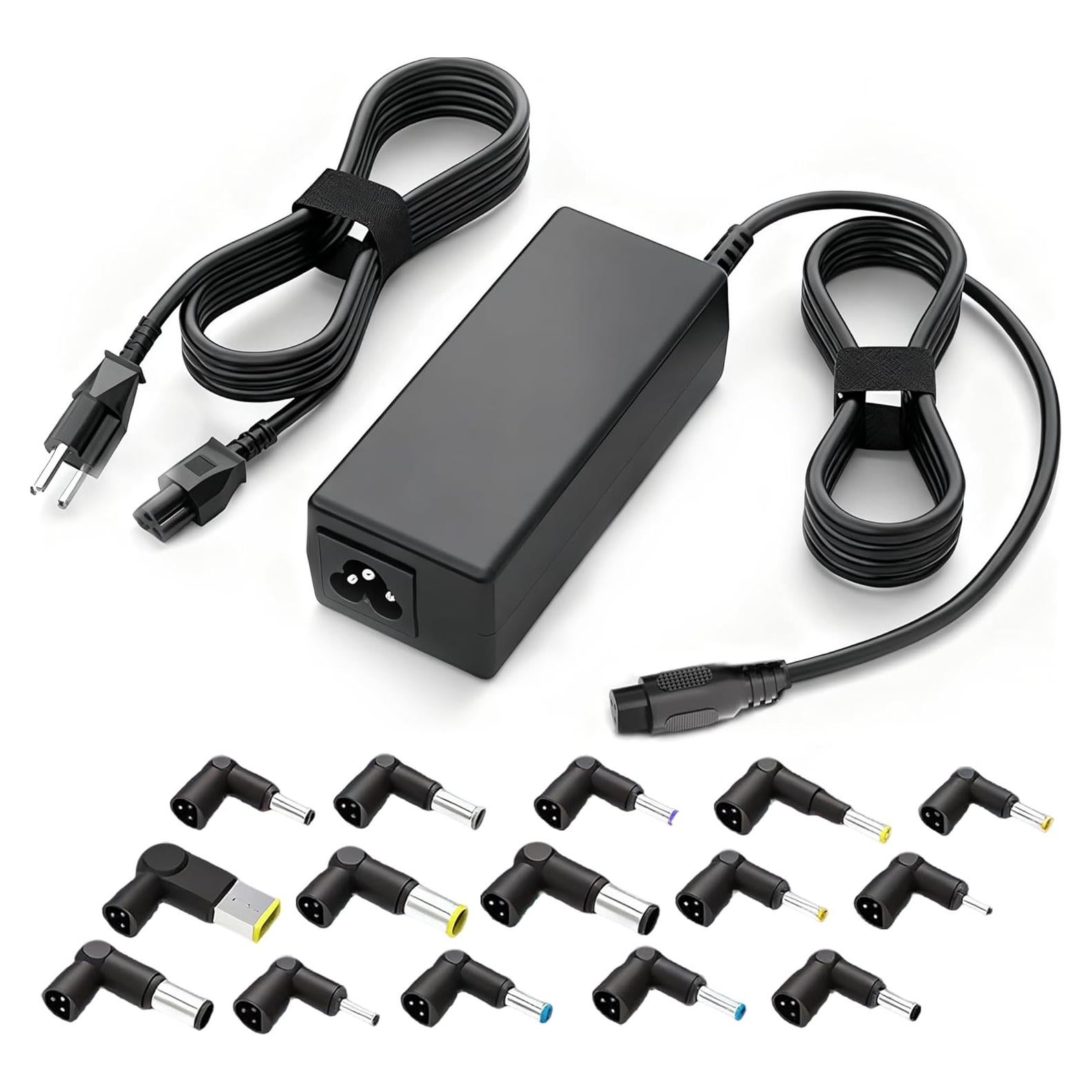 Cargador Universal QFA 90W para Laptop con 15 Puntas