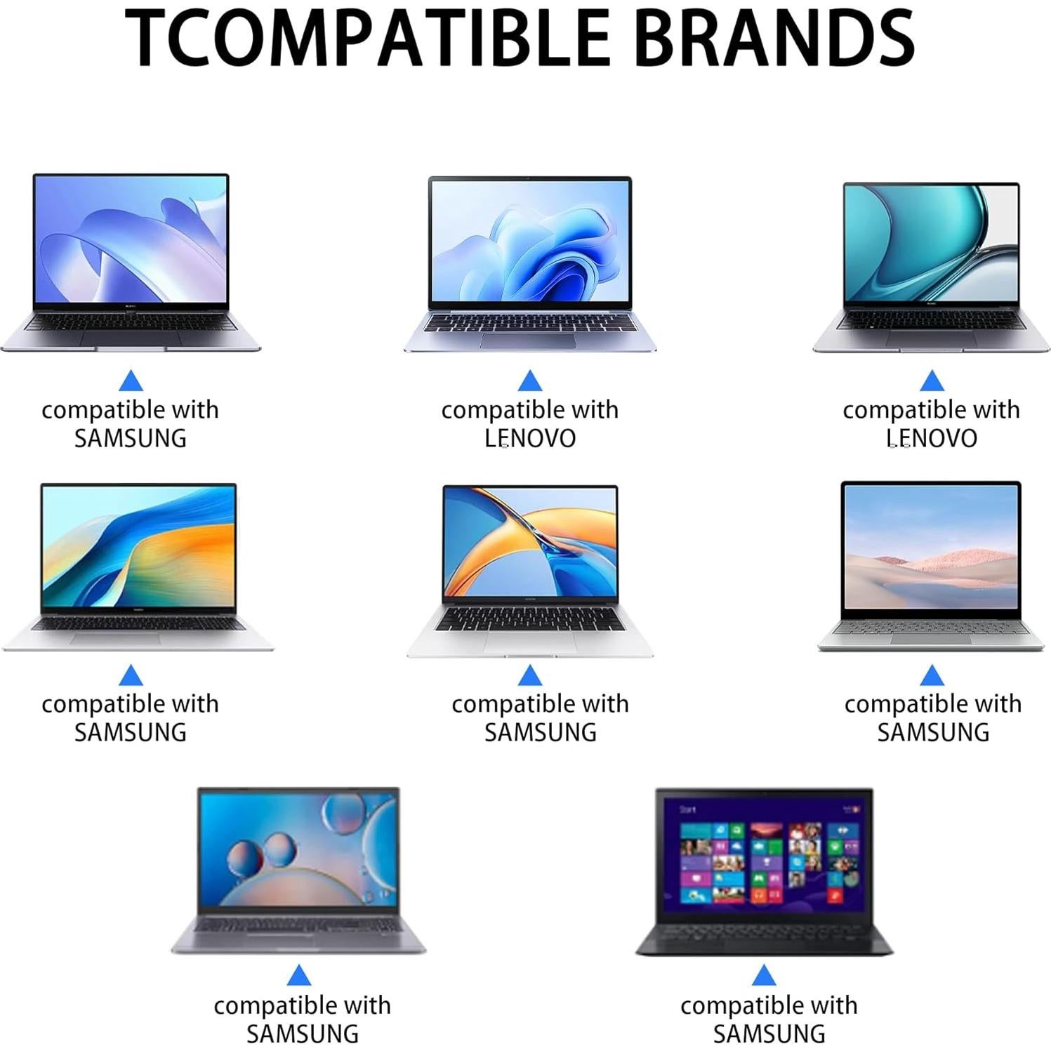 Cargador Universal QFA 90W para Laptop con 15 Puntas