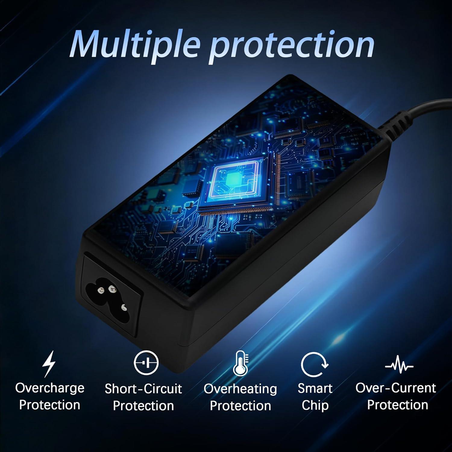 Cargador Universal QFA 90W para Laptop con 15 Puntas