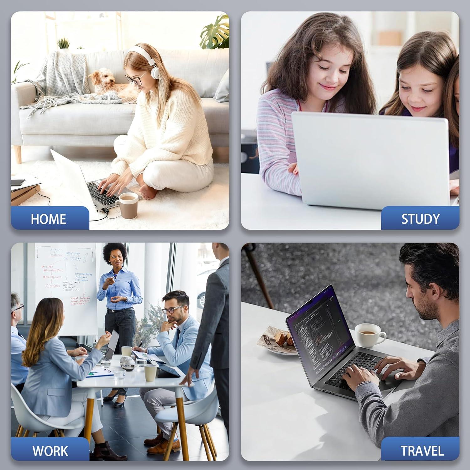 Cargador Universal QFA 90W para Laptop con 15 Puntas