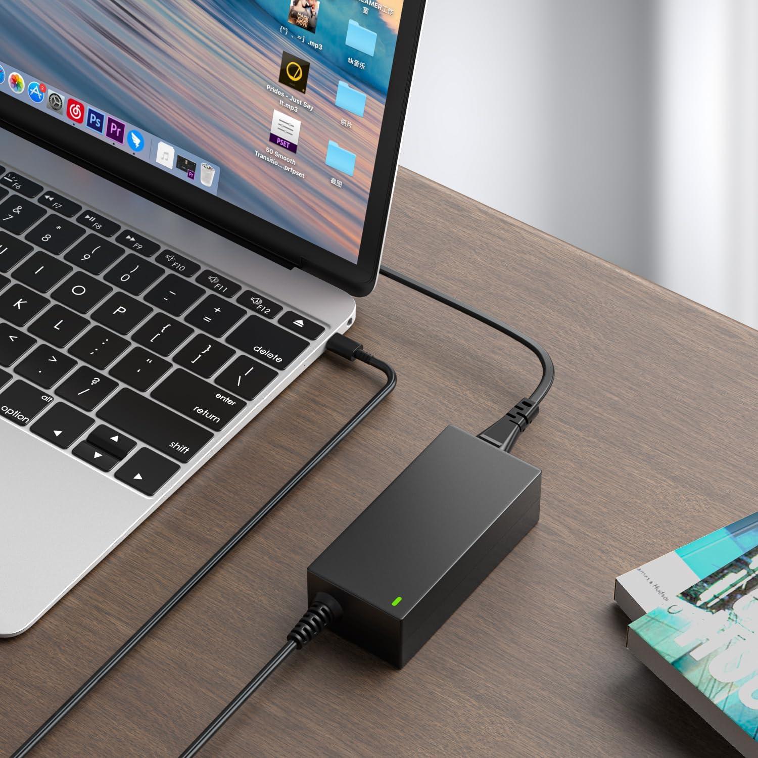 Cargador USB C 65W Powseed para Lenovo ThinkPad y Chromebook