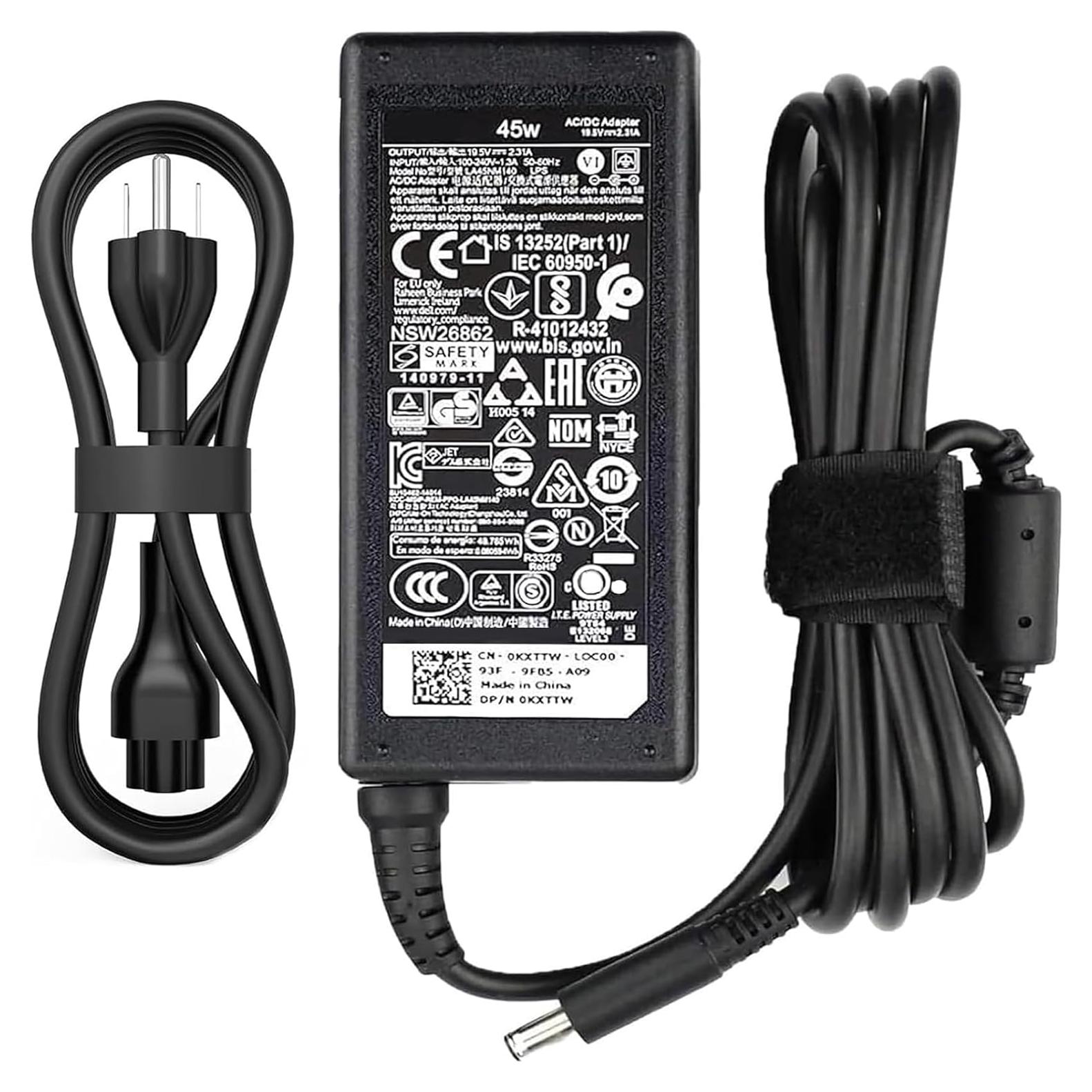 Cargador AC 45W Delight Tordor para Dell Inspiron y Latitude