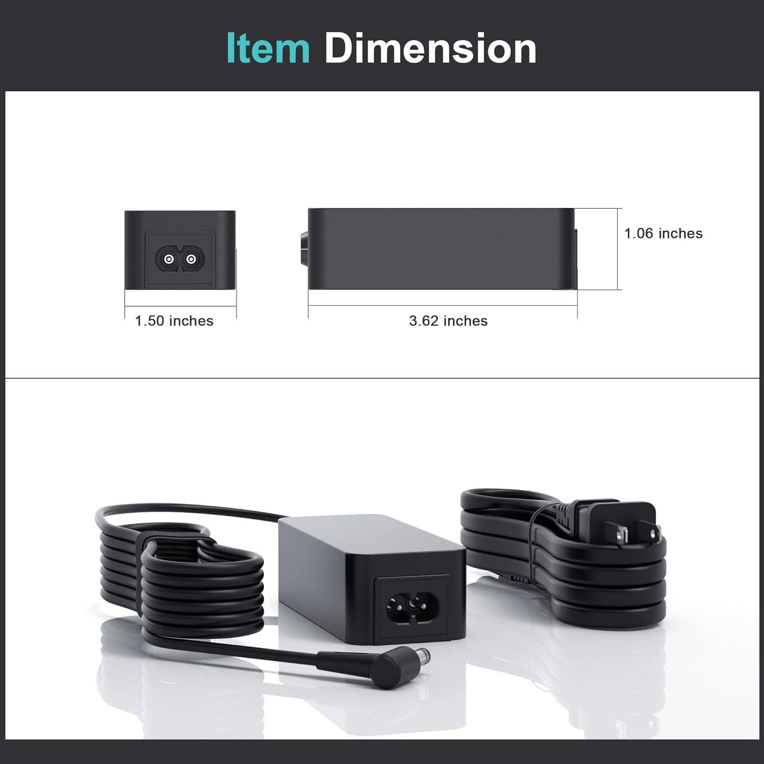 Cargador de CA Superer para Toshiba Tecra Z50 y C50