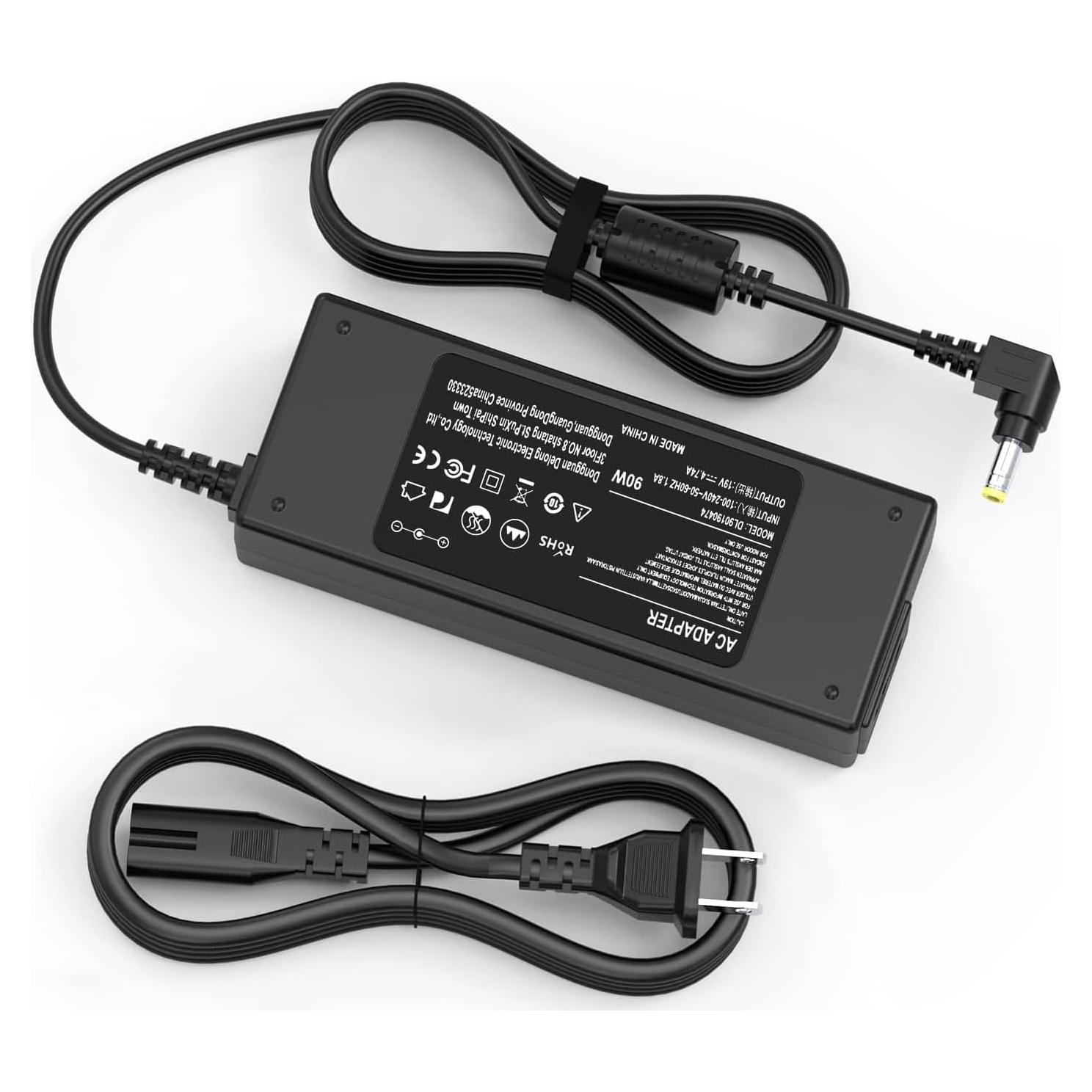 Cargador de Laptop ROLADA 90W Compatible con Toshiba Satellite