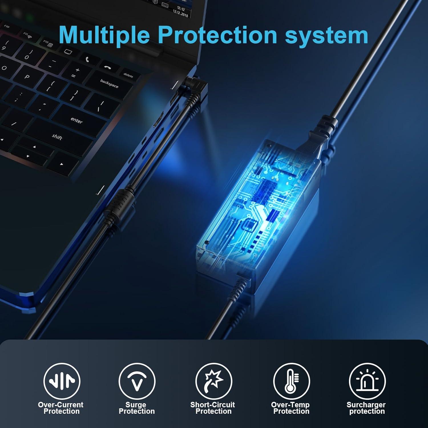 Cargador de portátil Toshiba PA3714U-1ACA 65W - Adaptador CA