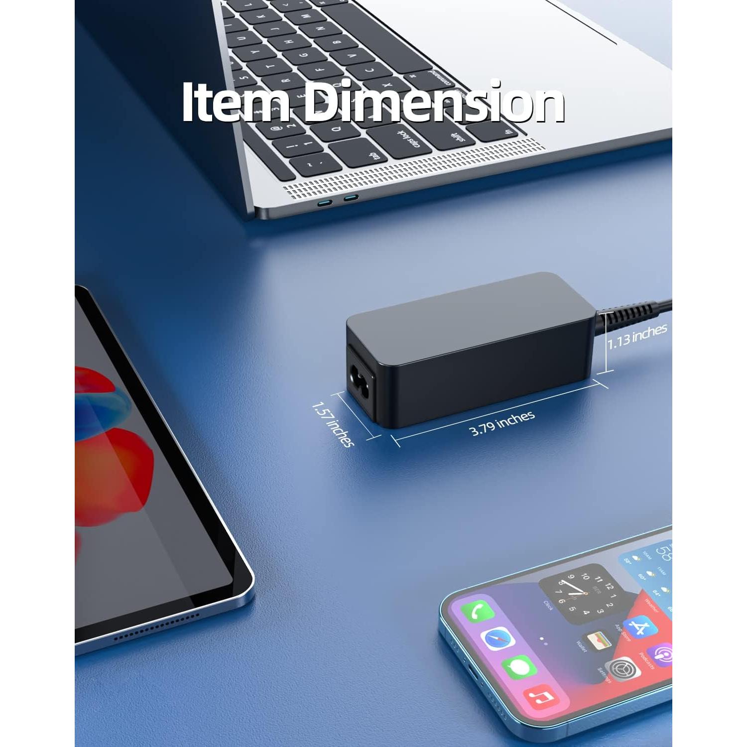 Cargador de CA Superer 40W 19V para Samsung Notebook