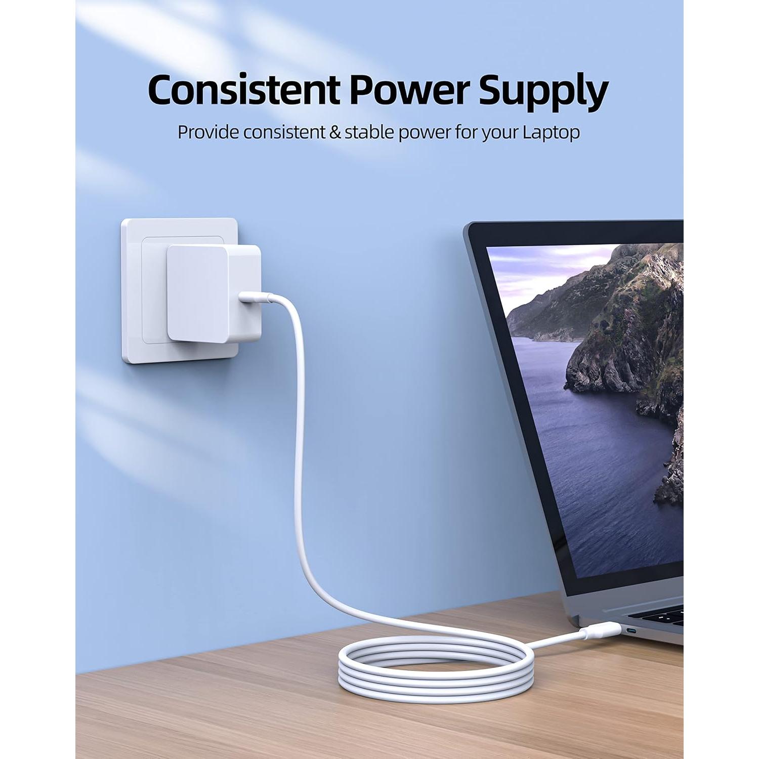 Cargador de CA 65W Tipo C Superer para Samsung Galaxy Book 2