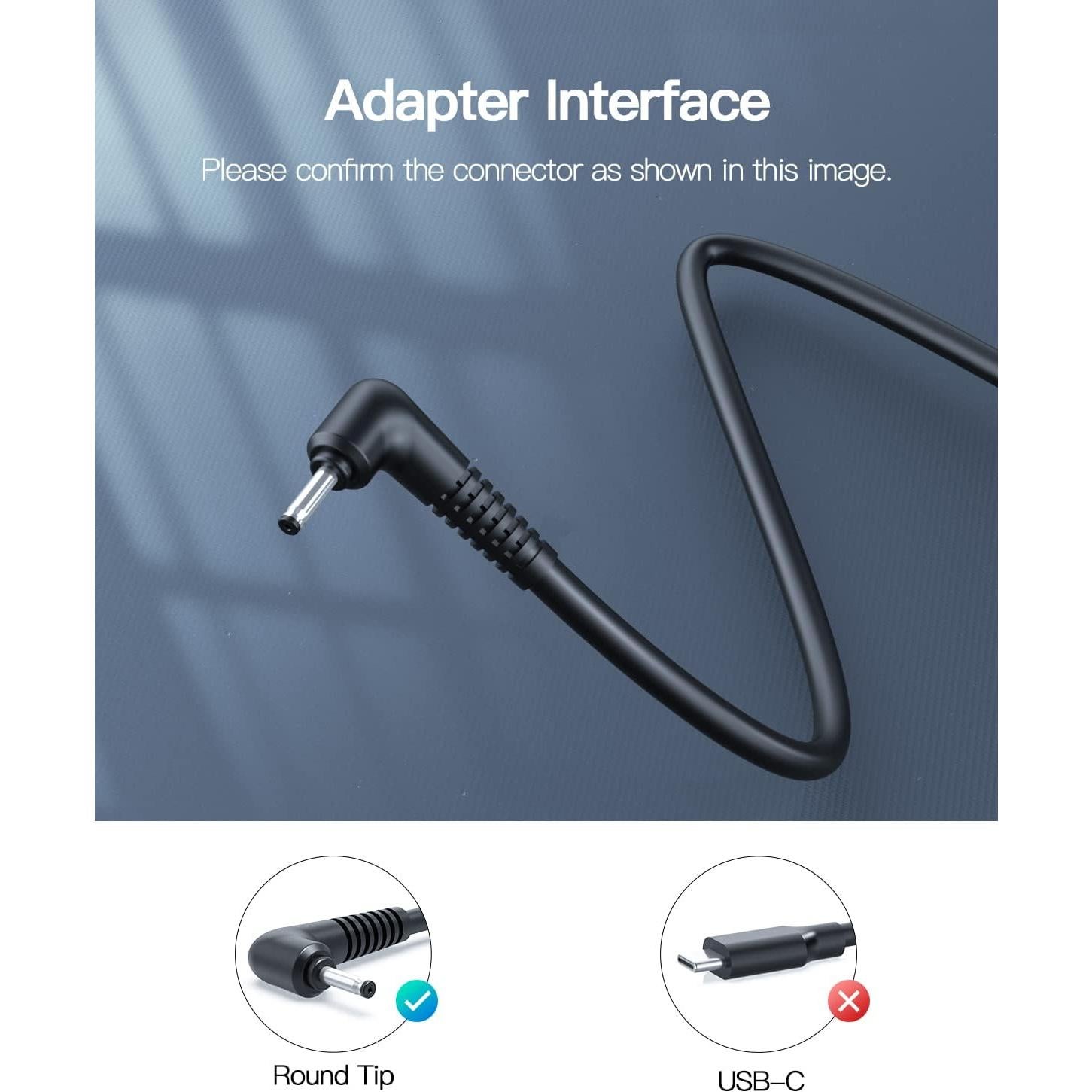 Cargador Samsung Chromebook 2.3M 26W Adaptador PA-1250-98