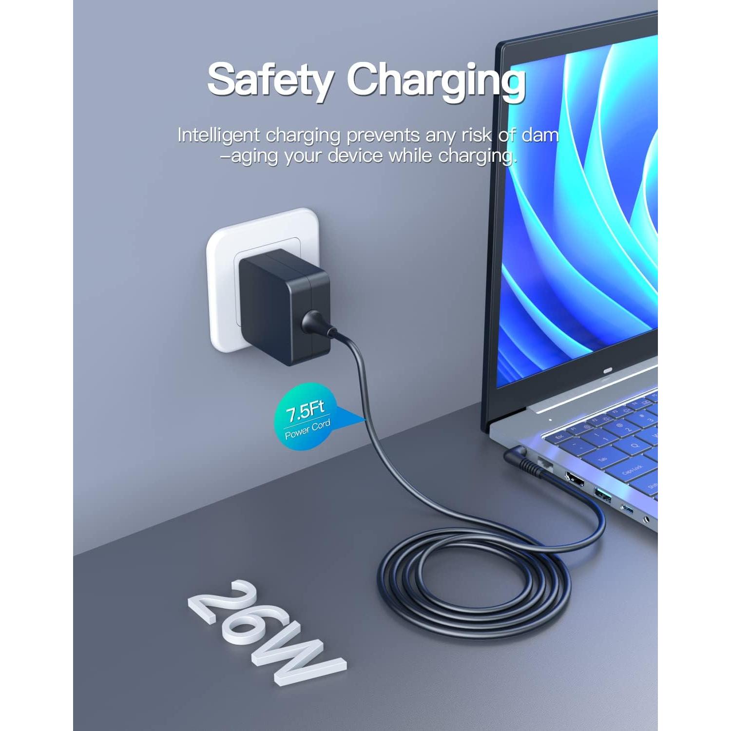 Cargador Samsung Chromebook 2.3M 26W Adaptador PA-1250-98