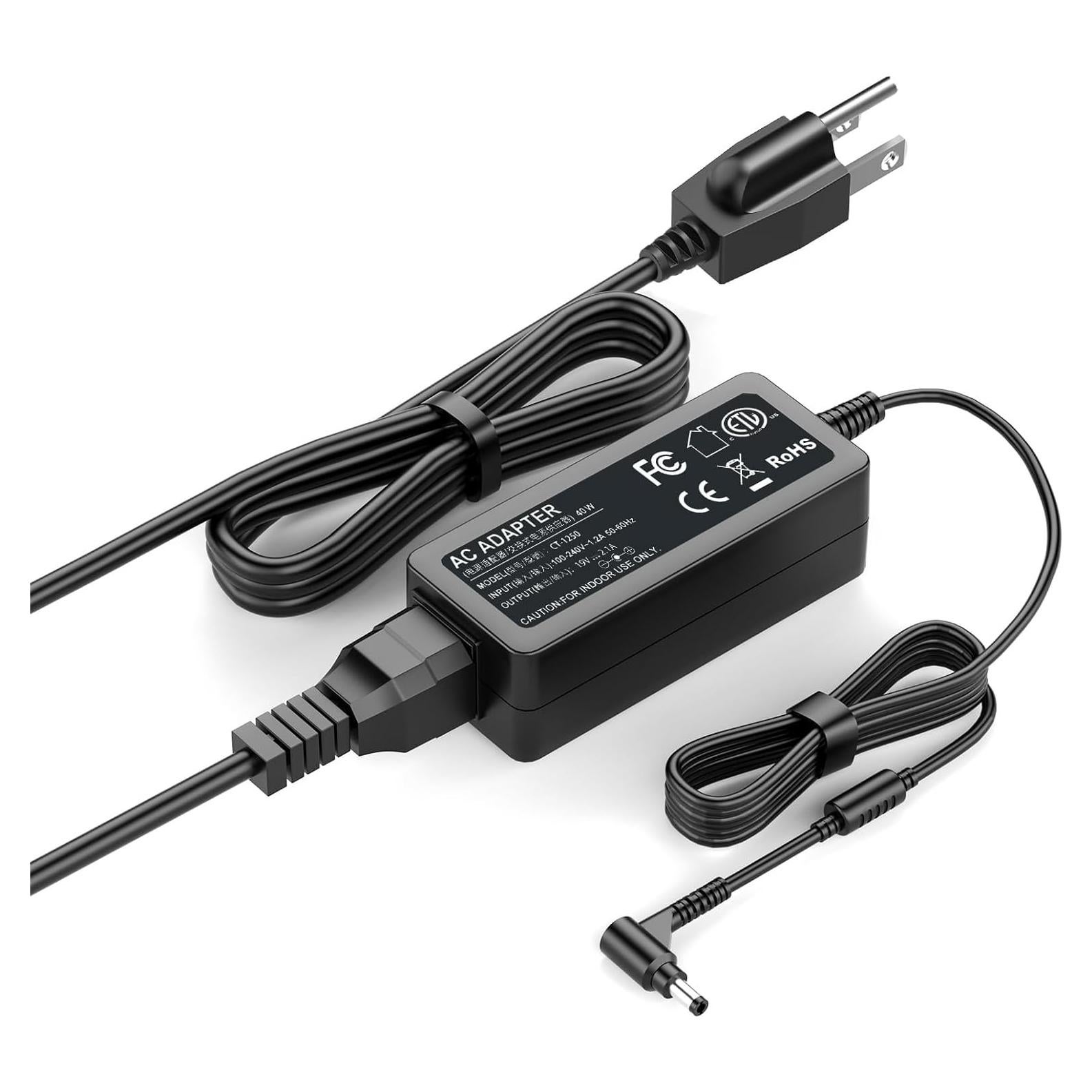Cargador VHBW 40W para Samsung ATIV Book 9 - Adaptador 19.5V