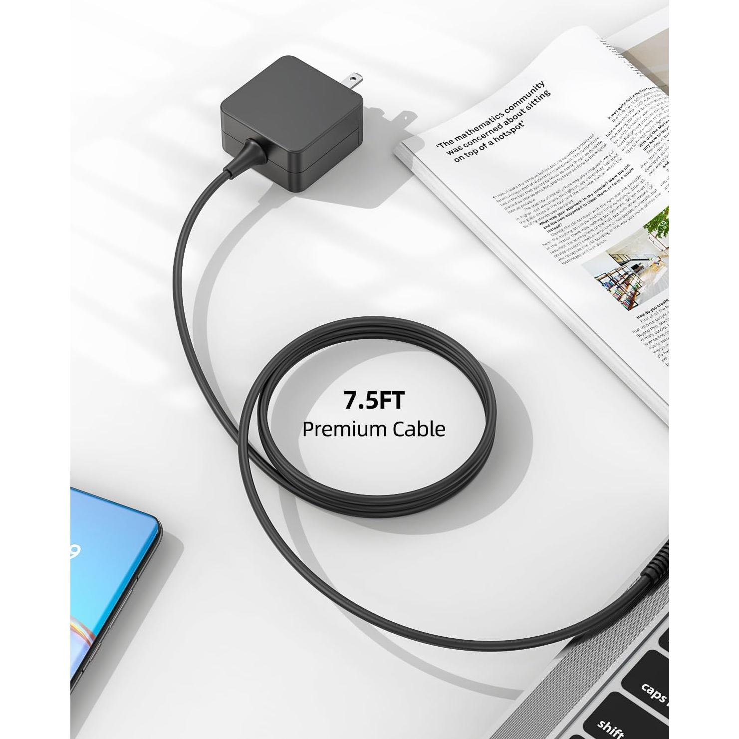 Cargador Escolar Zondol 26W Compatible con Samsung Chromebook