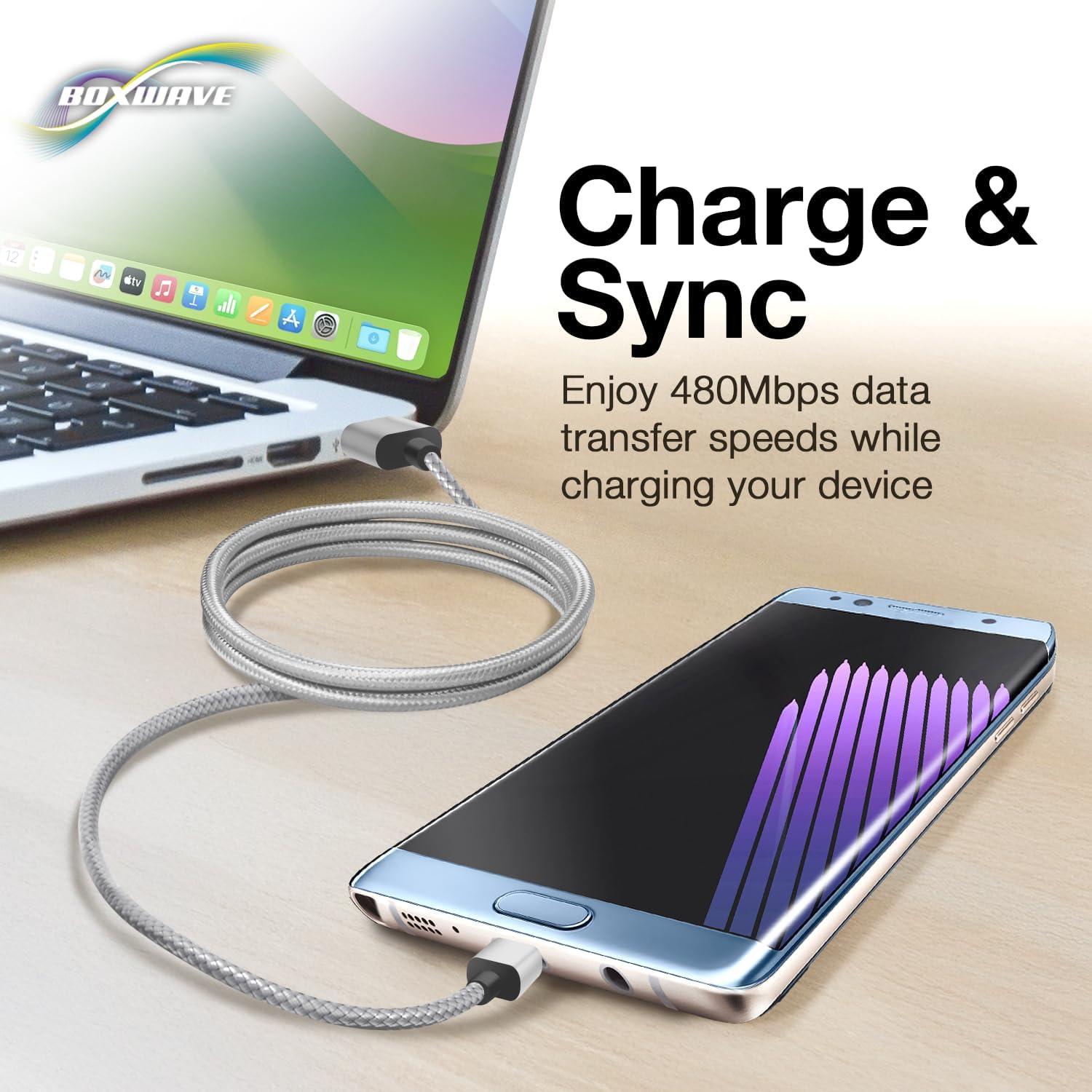 Cable Micro USB BoxWave DuraCable 0.91m Compatible Micromax X360