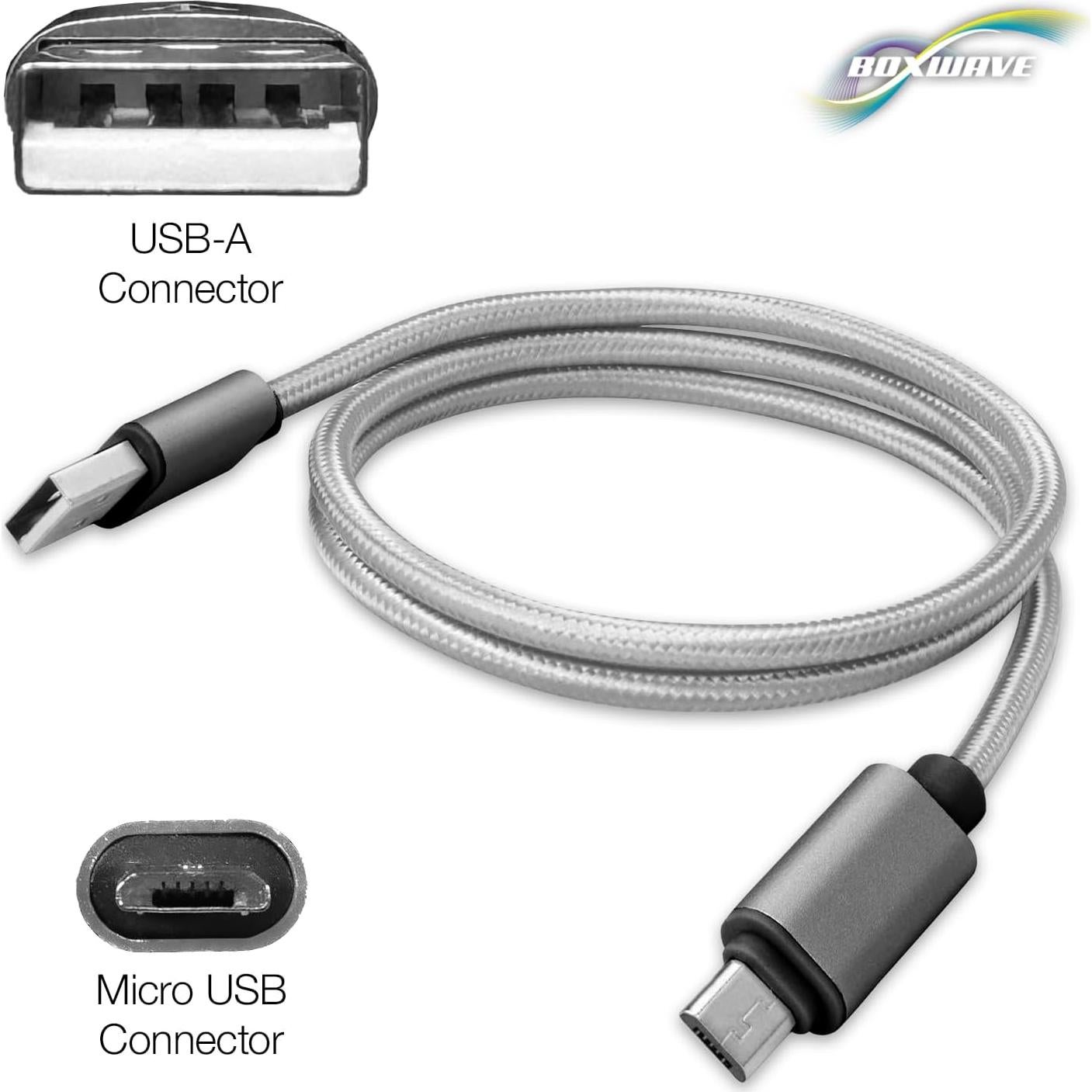 Cable Micro USB BoxWave DuraCable 0.91m Compatible Micromax X360