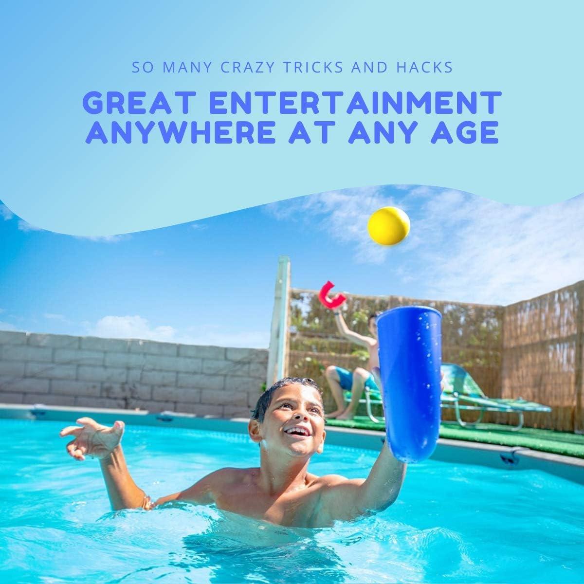 Juego de habilidad Pindaloo original con 2 pelotas - Rojo