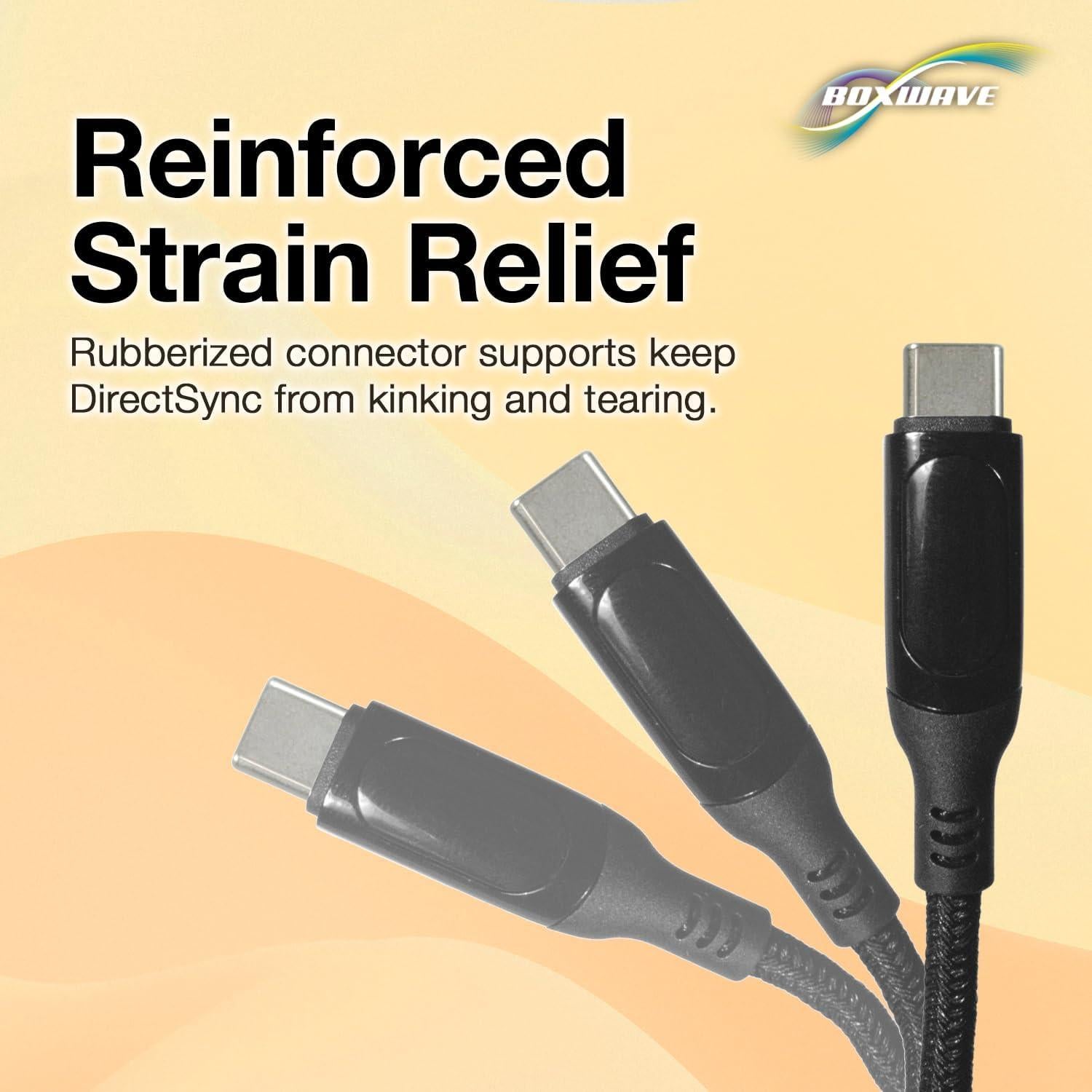 Cable PowerDisplay PD BoxWave USB-C a USB-C 1.83m 100W