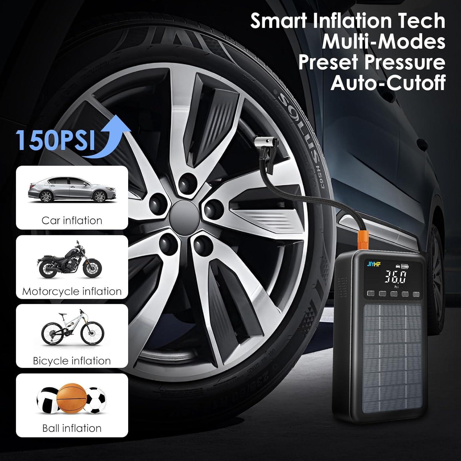 Arrancador de Salto JIYHF S4 3000A con Compresor 150PSI