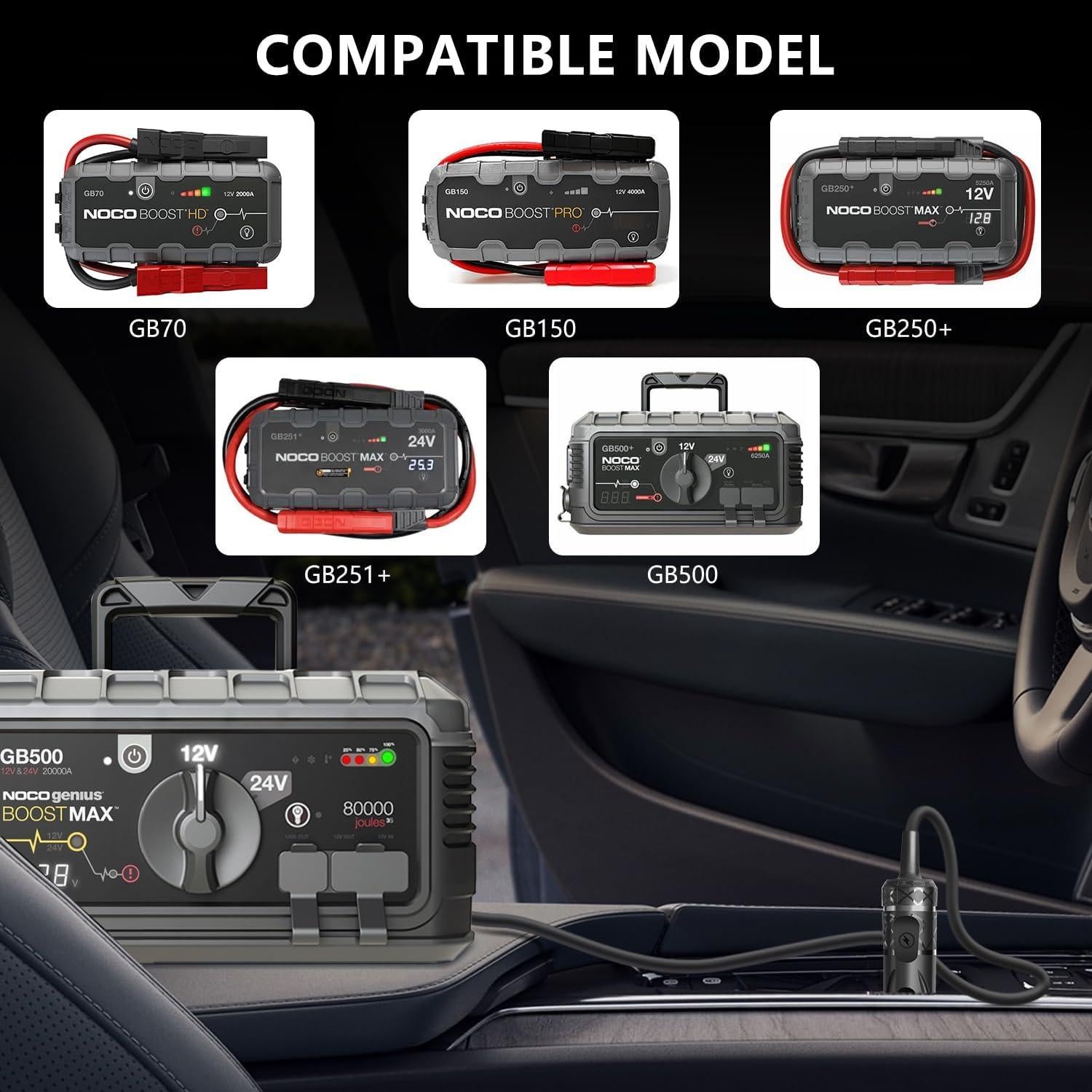 Adaptador de Cargador KFD 14V 4A para NOCO Boost UltraSafe