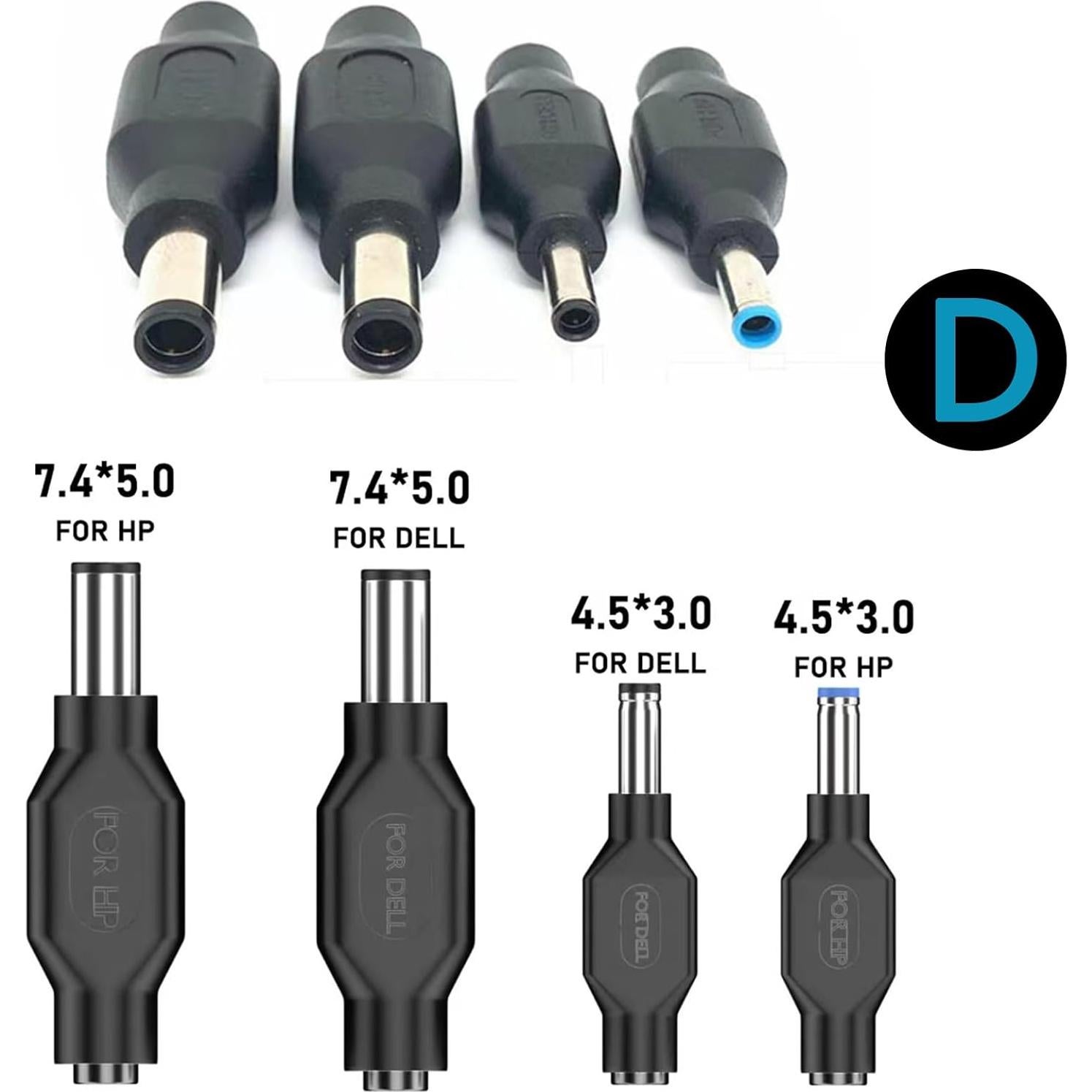 Kit de Adaptadores de Corriente DC Universal 41 PCS Minidodoca