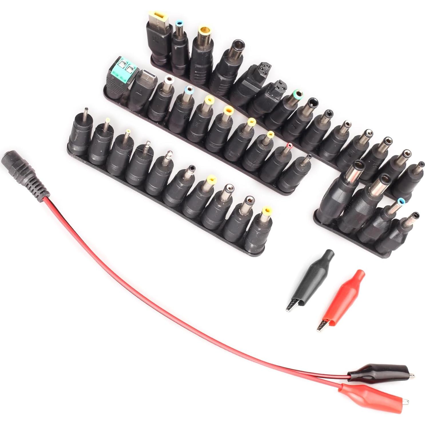 Kit de Adaptadores de Corriente DC Universal 41 PCS Minidodoca