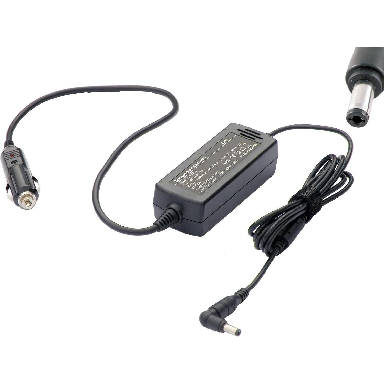 Cargador de auto iTEKIRO para Dynabook Tecra A40 - 65W