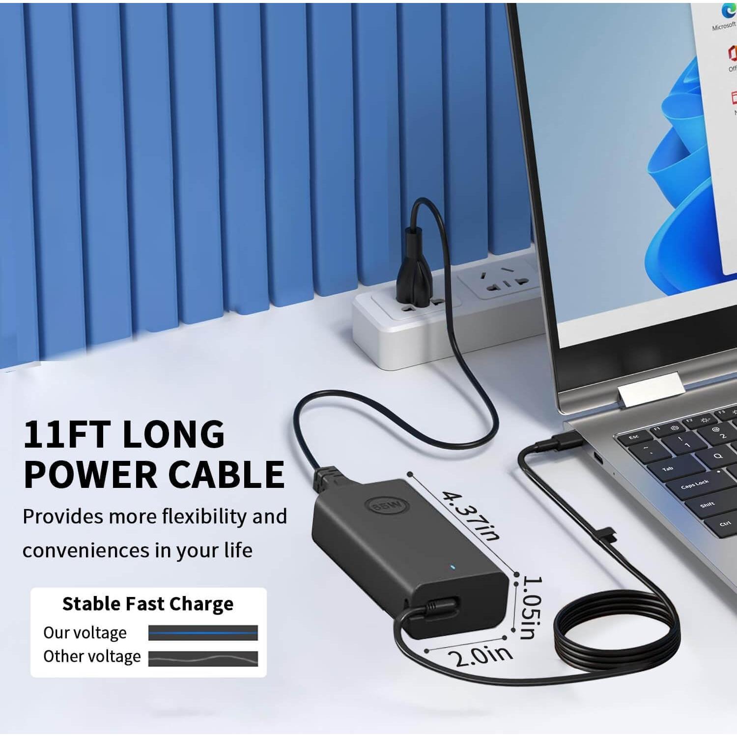 Cargador USB C 65W DMKAOLLK para Laptop Dell y Otros