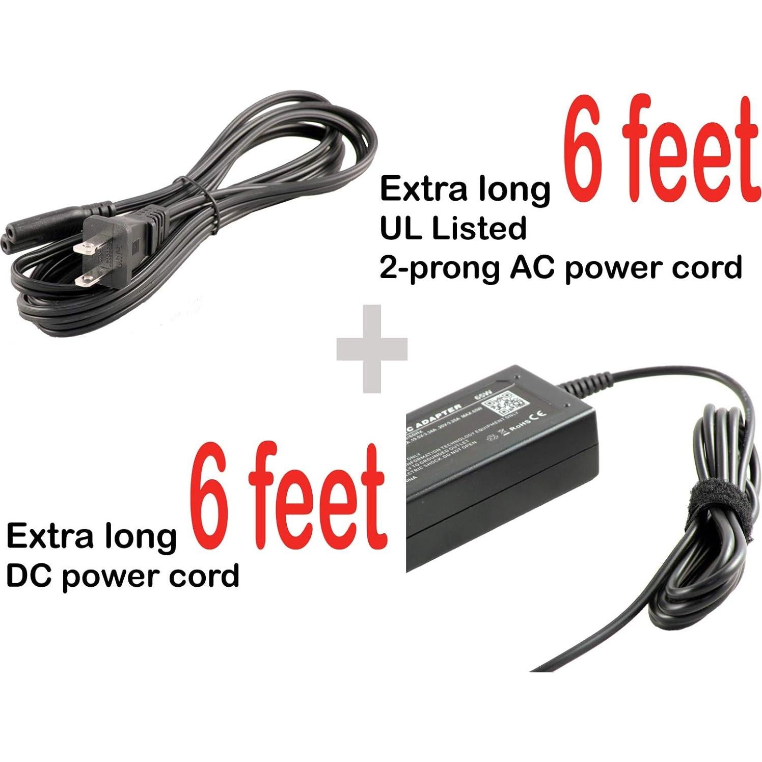 Adaptador de CA iTEKIRO 19V 2.1A para Dynabook Satellite