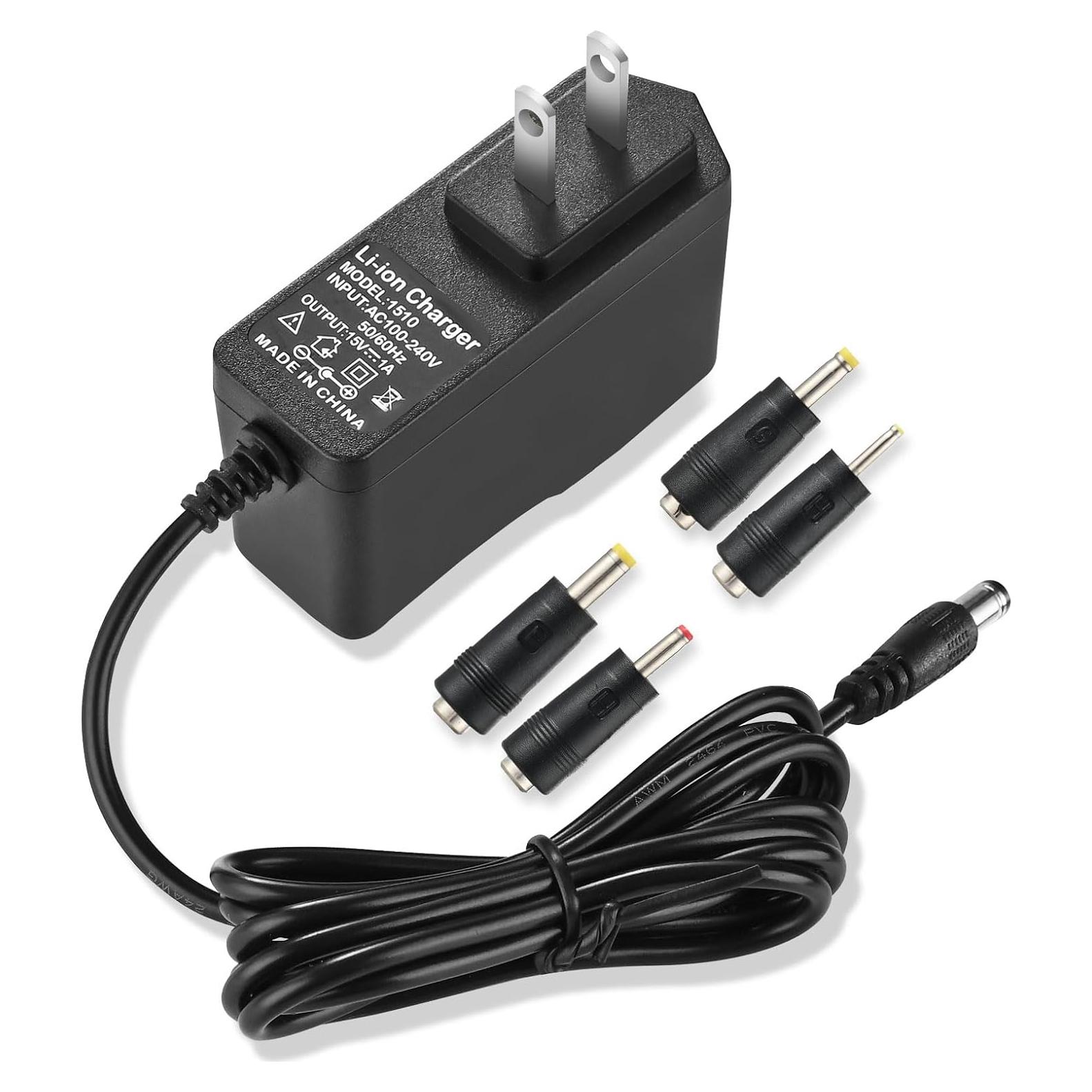 Cargador 15V 1A YDRANT para Arrancador de Coche Portátil