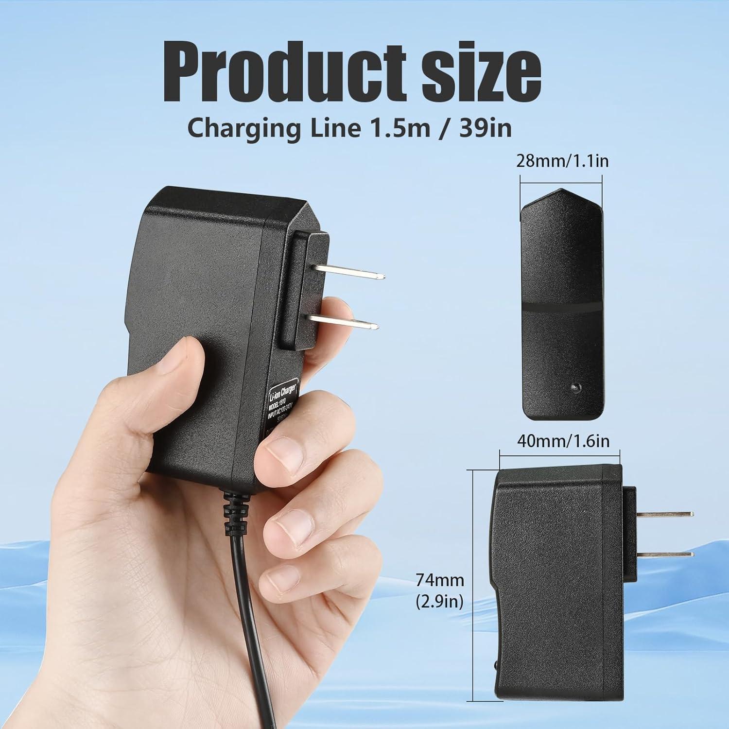 Cargador 15V 1A YDRANT para Arrancador de Coche Portátil