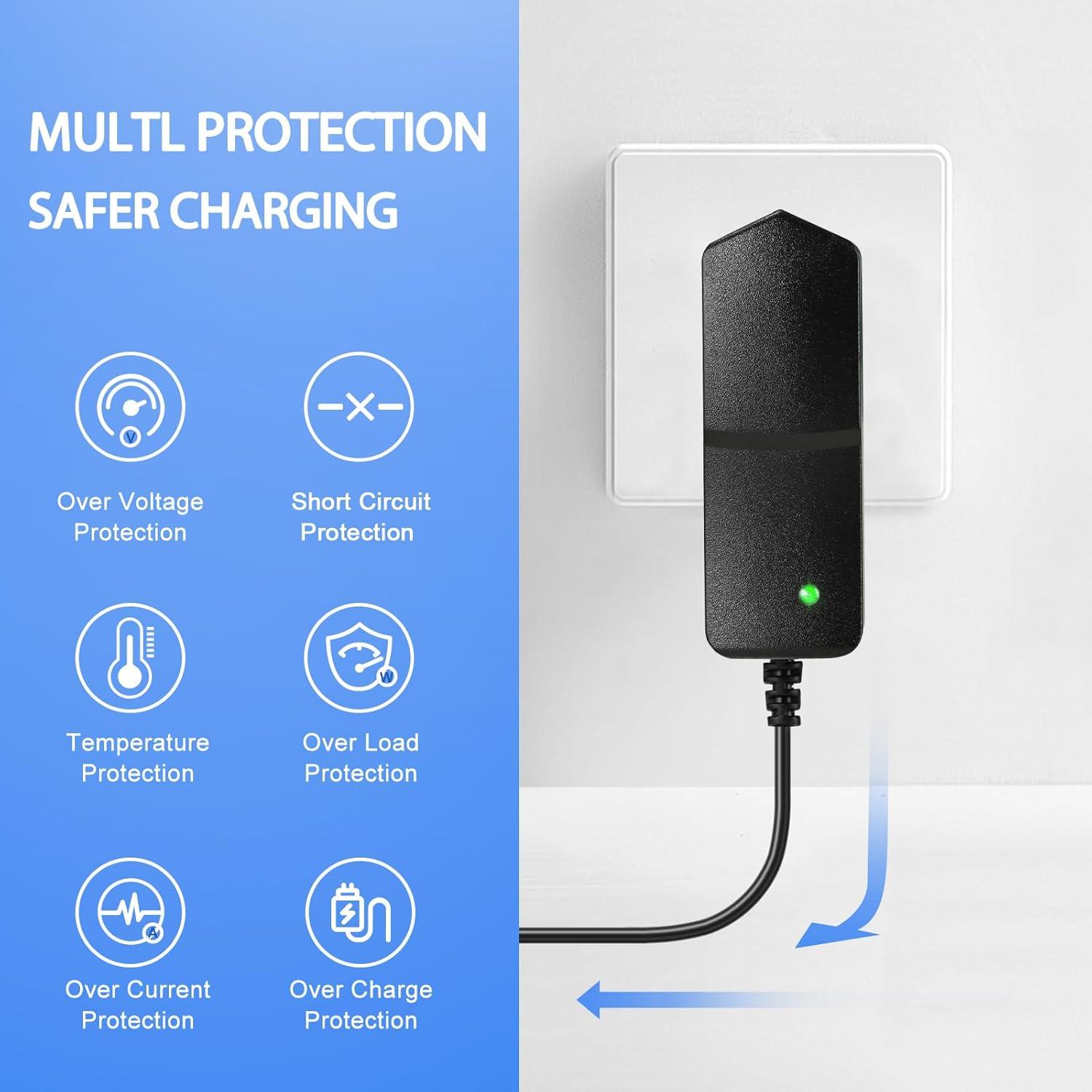 Cargador 15V 1A YDRANT para Arrancador de Coche Portátil