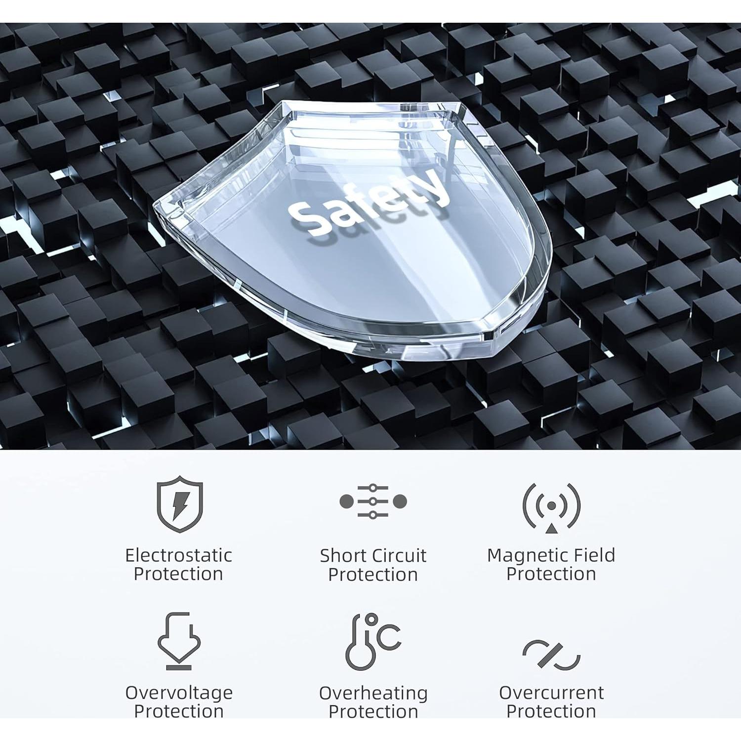 Cargador de CA 45W Nicpower para Samsung Galaxy Chromebook