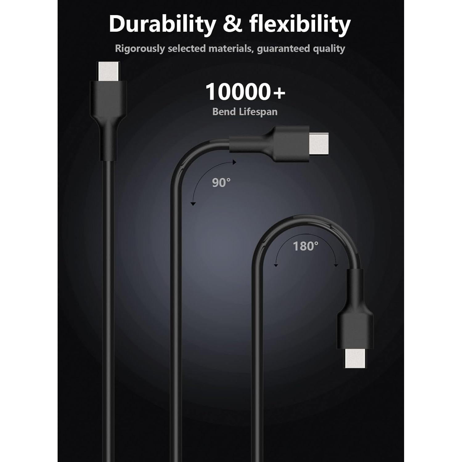 Cargador USB C 100W DONGGUAN para Laptop Asus, MacBook, Lenovo, HP