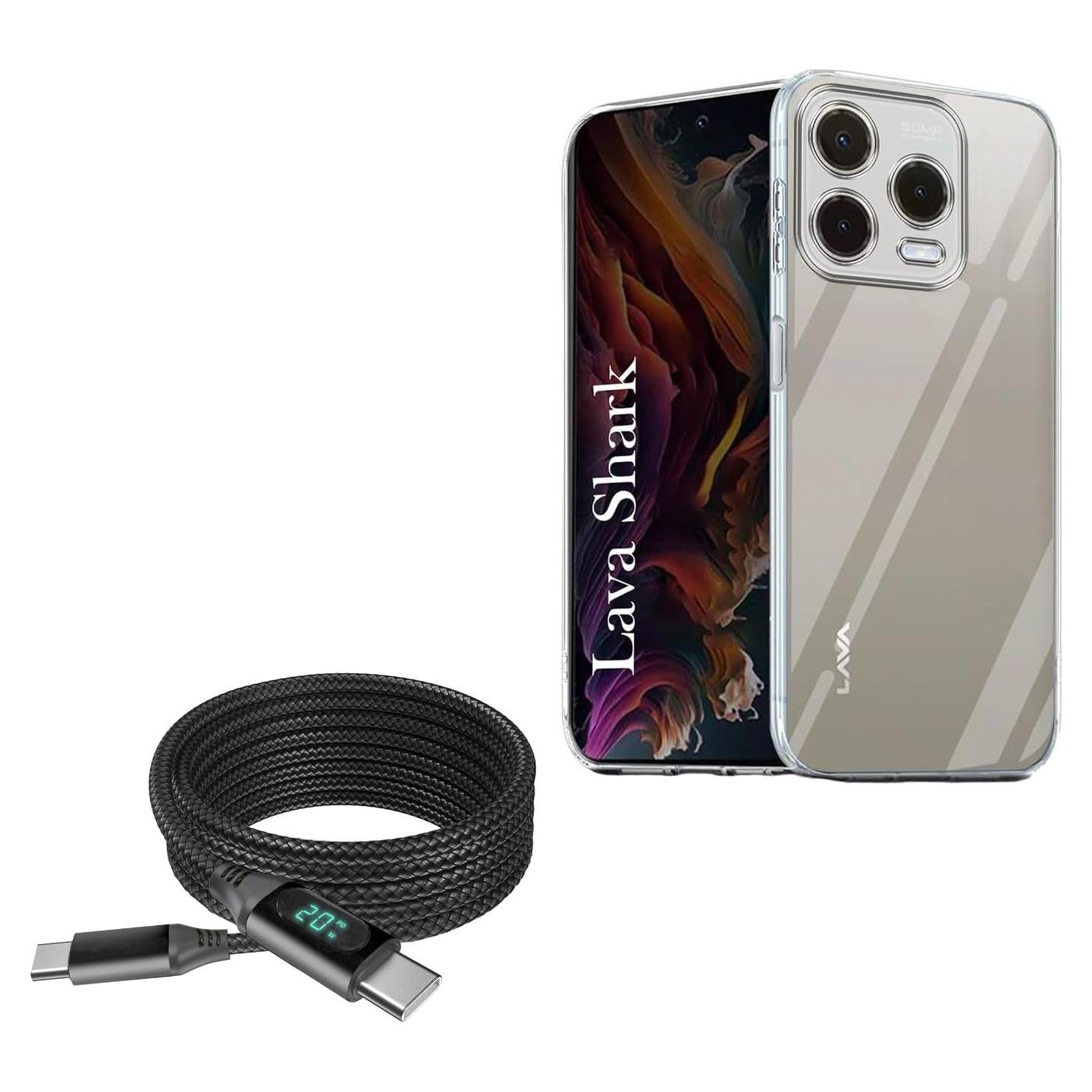 Cable PowerDisplay PD BoxWave 1.83m USB-C a USB-C 100W